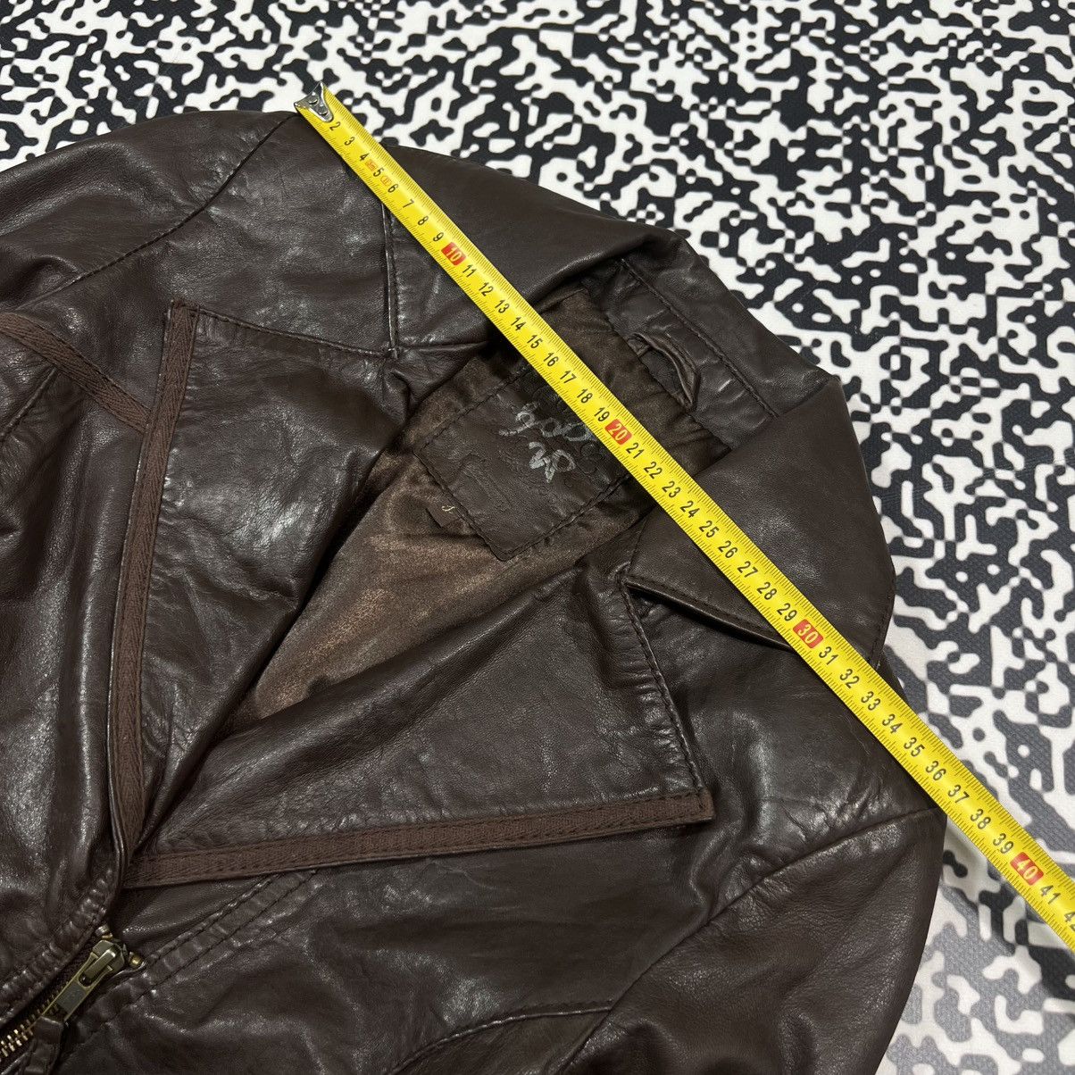 Japanese Brand Vintage Y2K Leather Zip Jacket Japanese Casual Casual Style Size S / US 4 / IT 40 - 18 Thumbnail