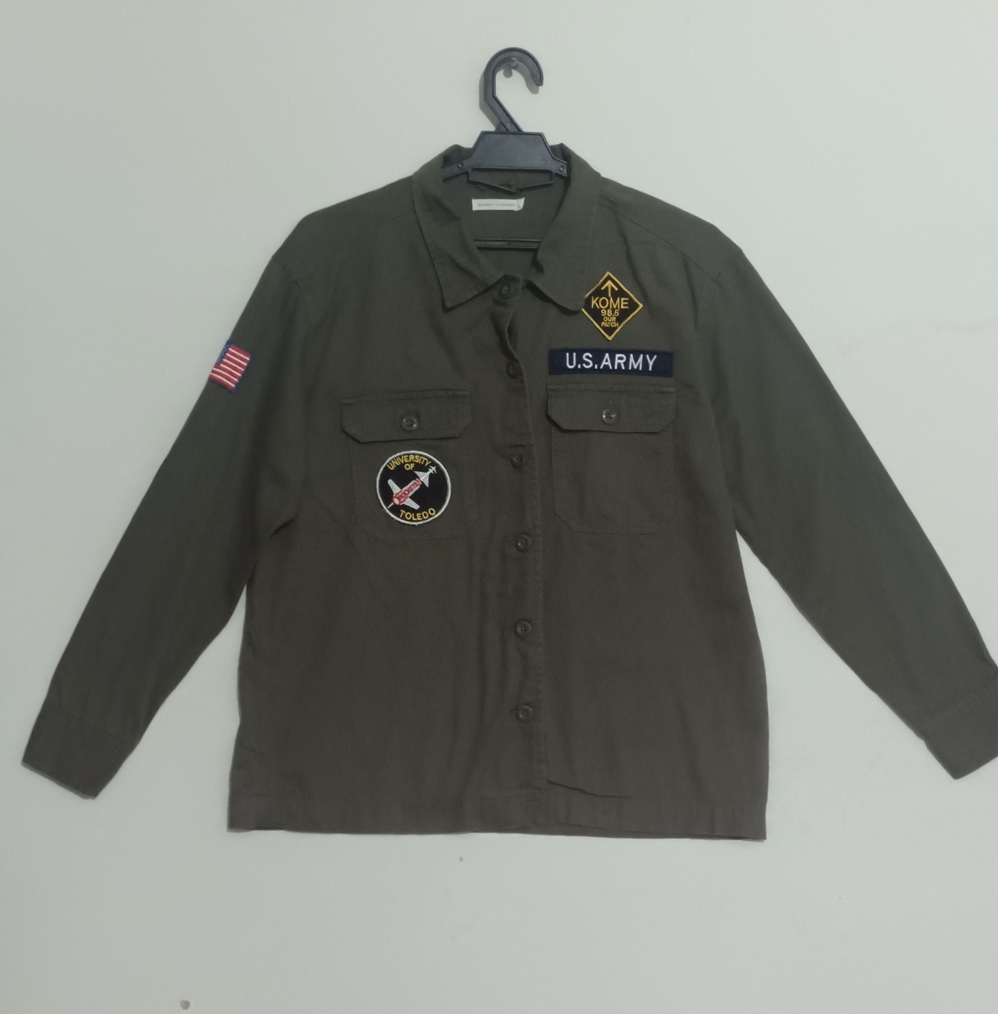 Japanese Brand Vintage🔥Browny Standard US Army University Of Toledo Size US L / EU 52-54 / 3 - 1 Thumbnail