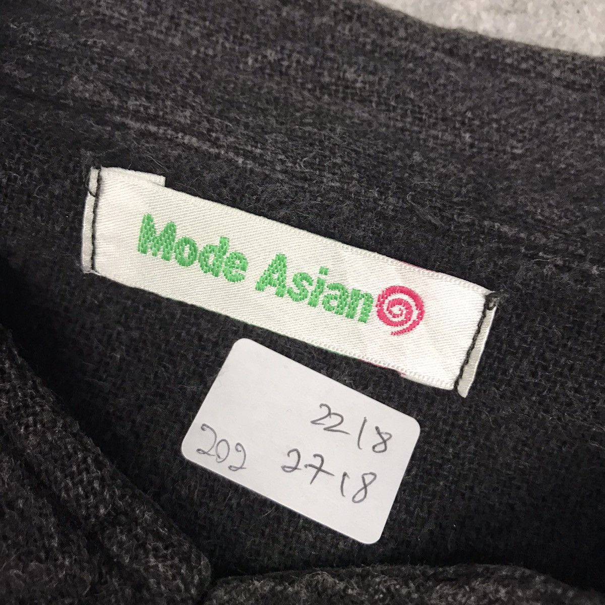 Japanese Brand MODE ASIAN PATCHWORK BUTTON JACKET WOMAN JAPAN Size L / US 10 / IT 46 - 11 Thumbnail