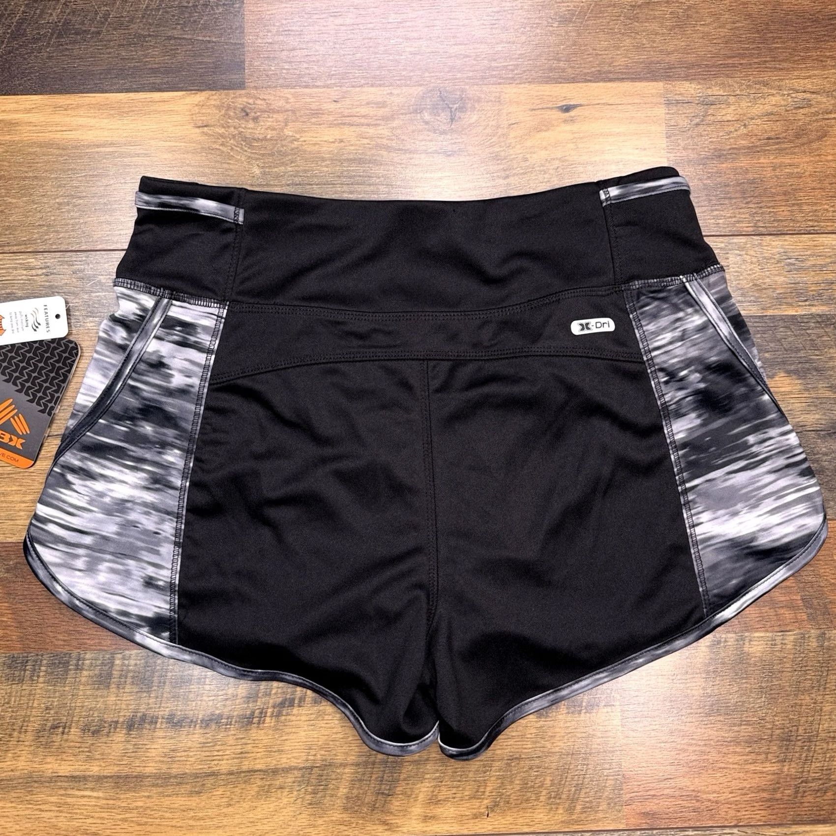 Vintage RBX Shorts Womens S Black Athletic Activewear 3 in Inseam Lined Regular Stretch Performance Running Jogging Gym Training Womens Size 28" / US 6 / IT 42 - 2 Thumbnail