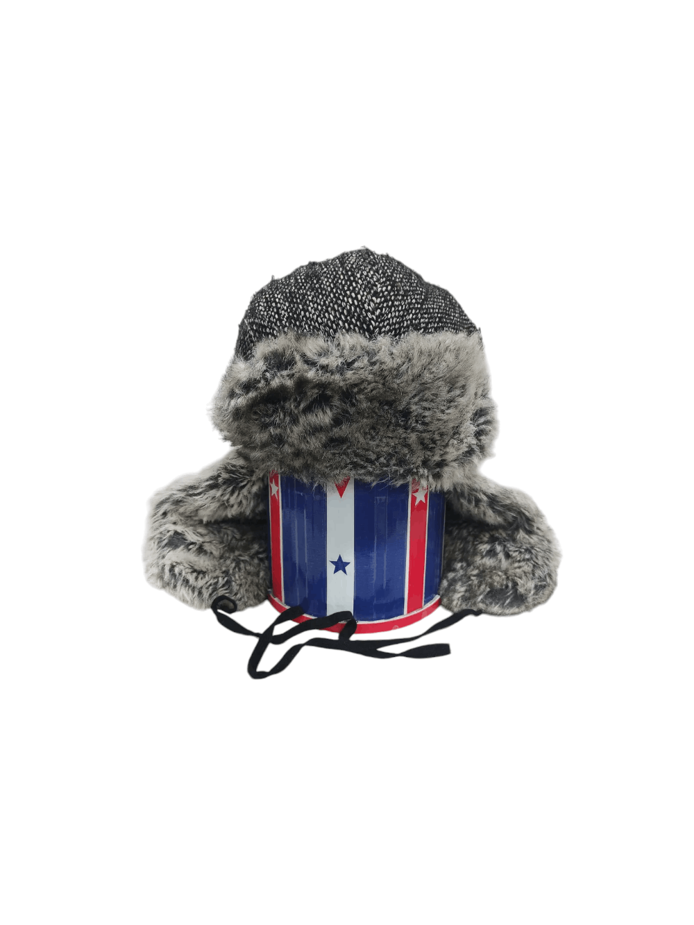 KANGOL TRAPPER HAT FUR MOHAIR