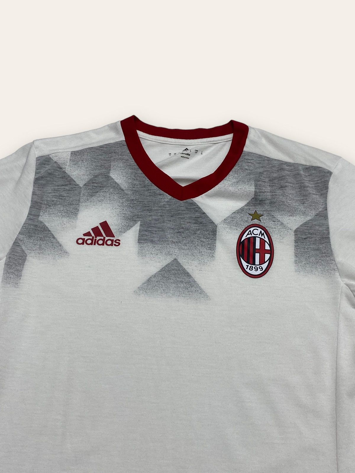 Adidas Vintage ADIDAS MANCHESTER White T Shirt Adizero Y2k Size US S / EU 44-46 / 1 - 2 Thumbnail