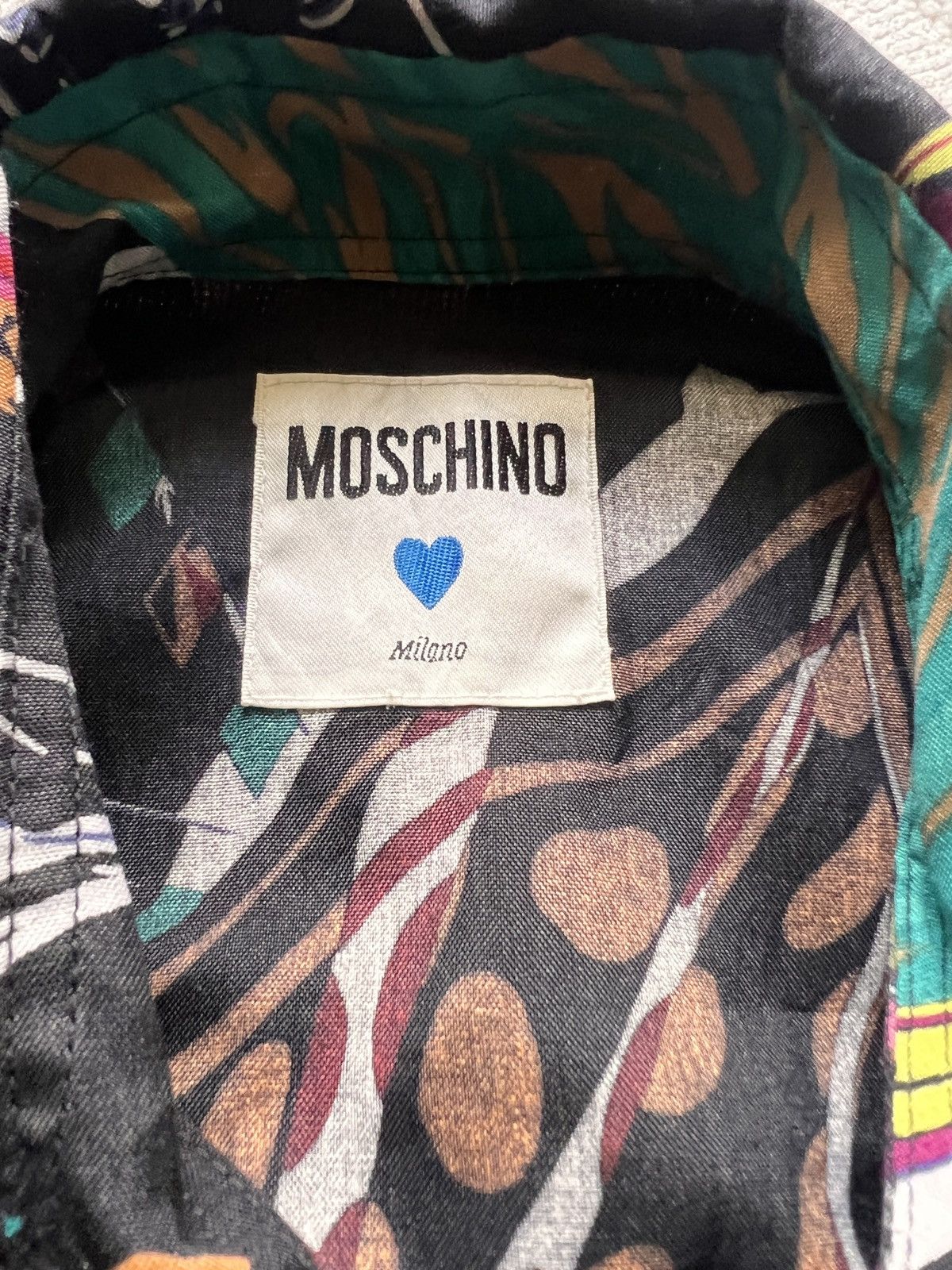 Love Moschino × Moschino Moschino Barouqe Long Button Ups Shirt Size M / US 6-8 / IT 42-44 - 11 Thumbnail
