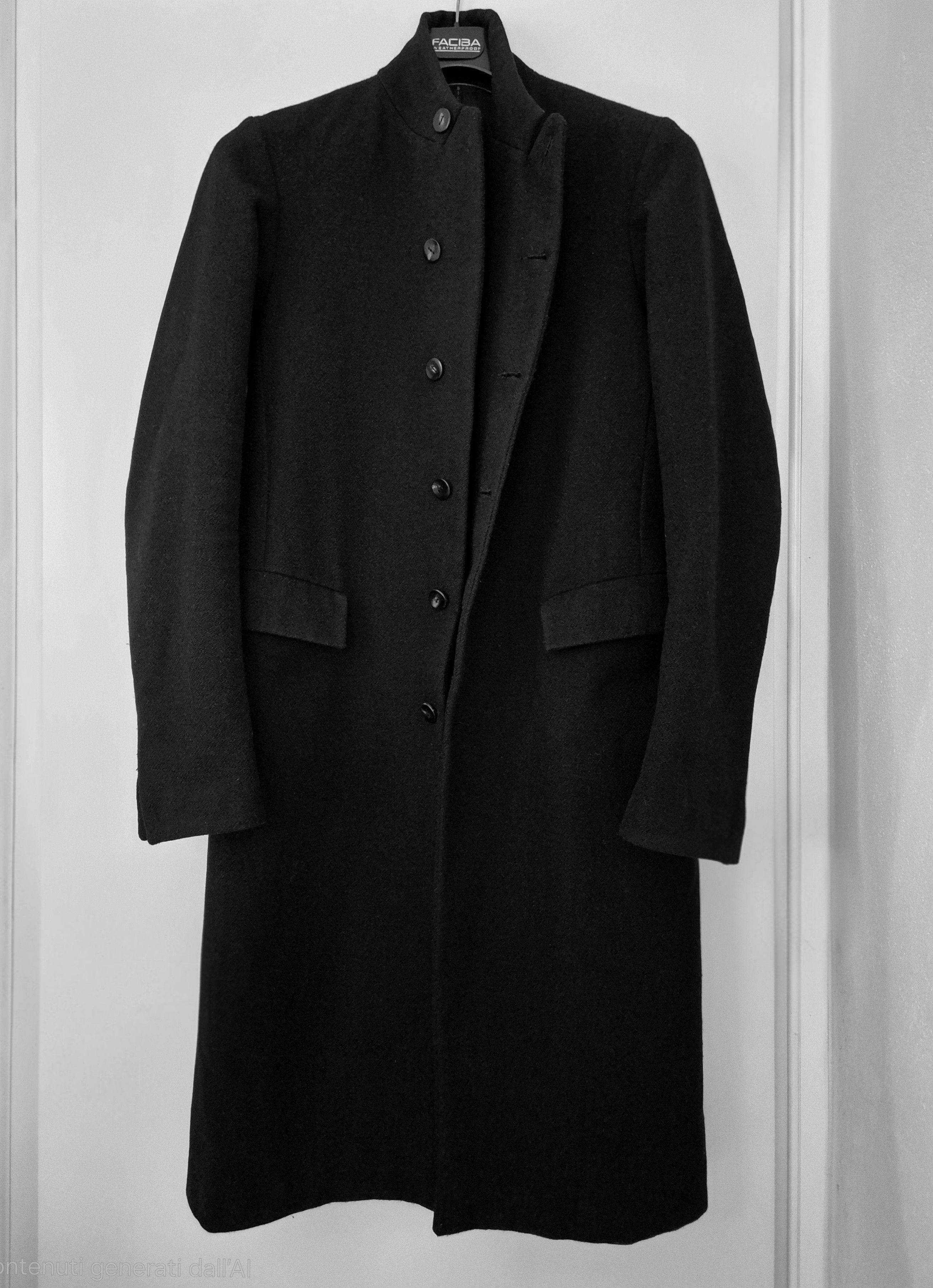A1923 A1923 Black Coat Size US L / EU 52-54 / 3 - 3 Thumbnail