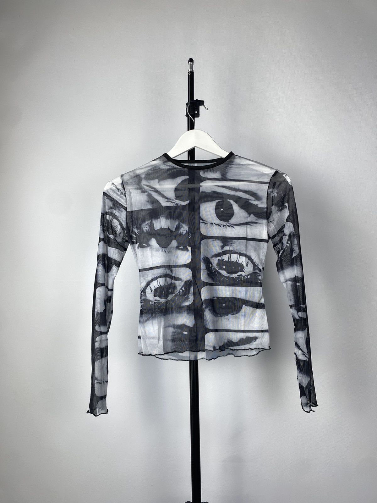 Designer × Japanese Brand Save The Queen Jean Paul Gaultier Style Mesh Top Blouses Size M / US 6-8 / IT 42-44 - 1 Thumbnail