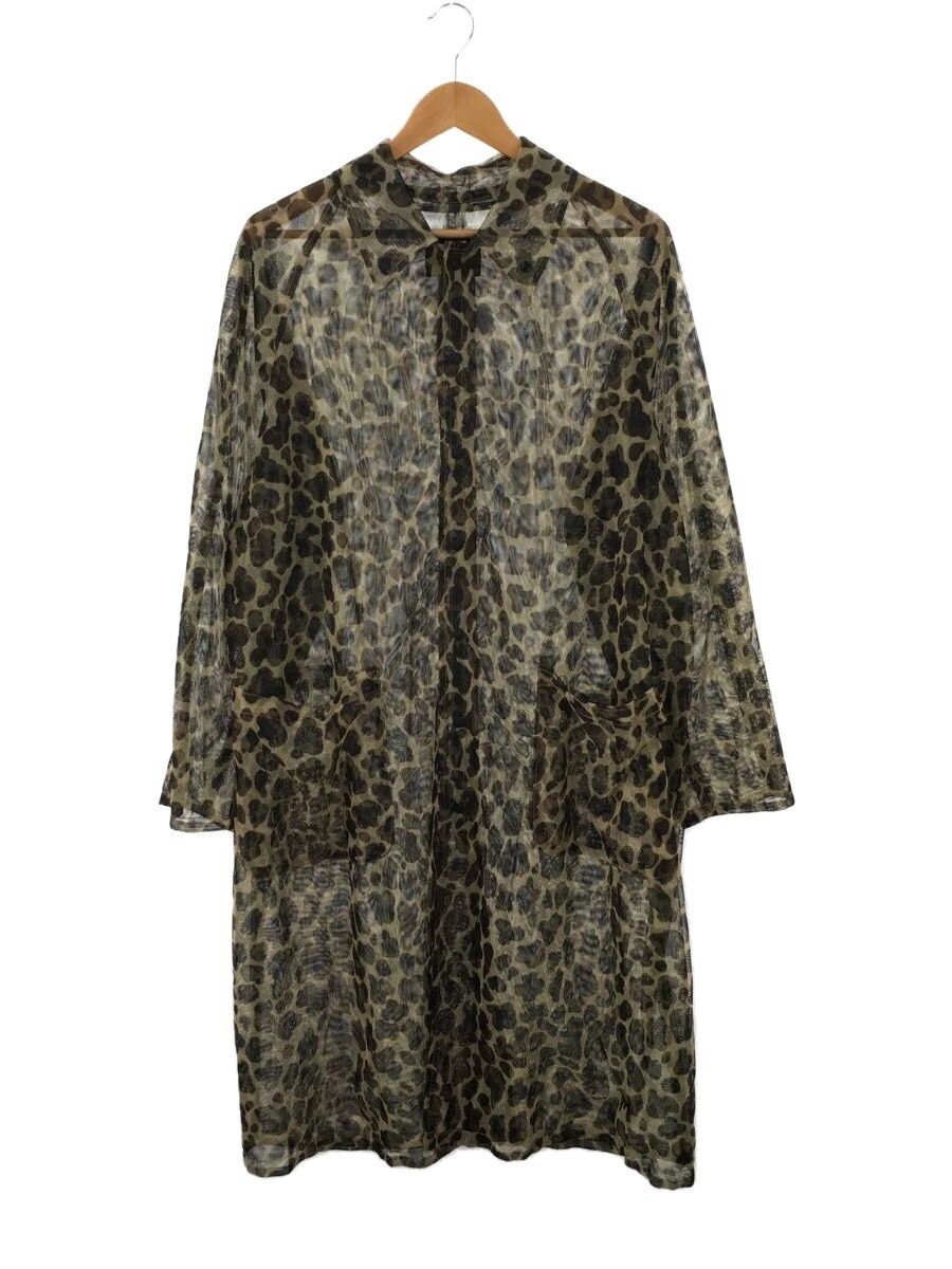 Coat Khaki Camouflage Long Polyester