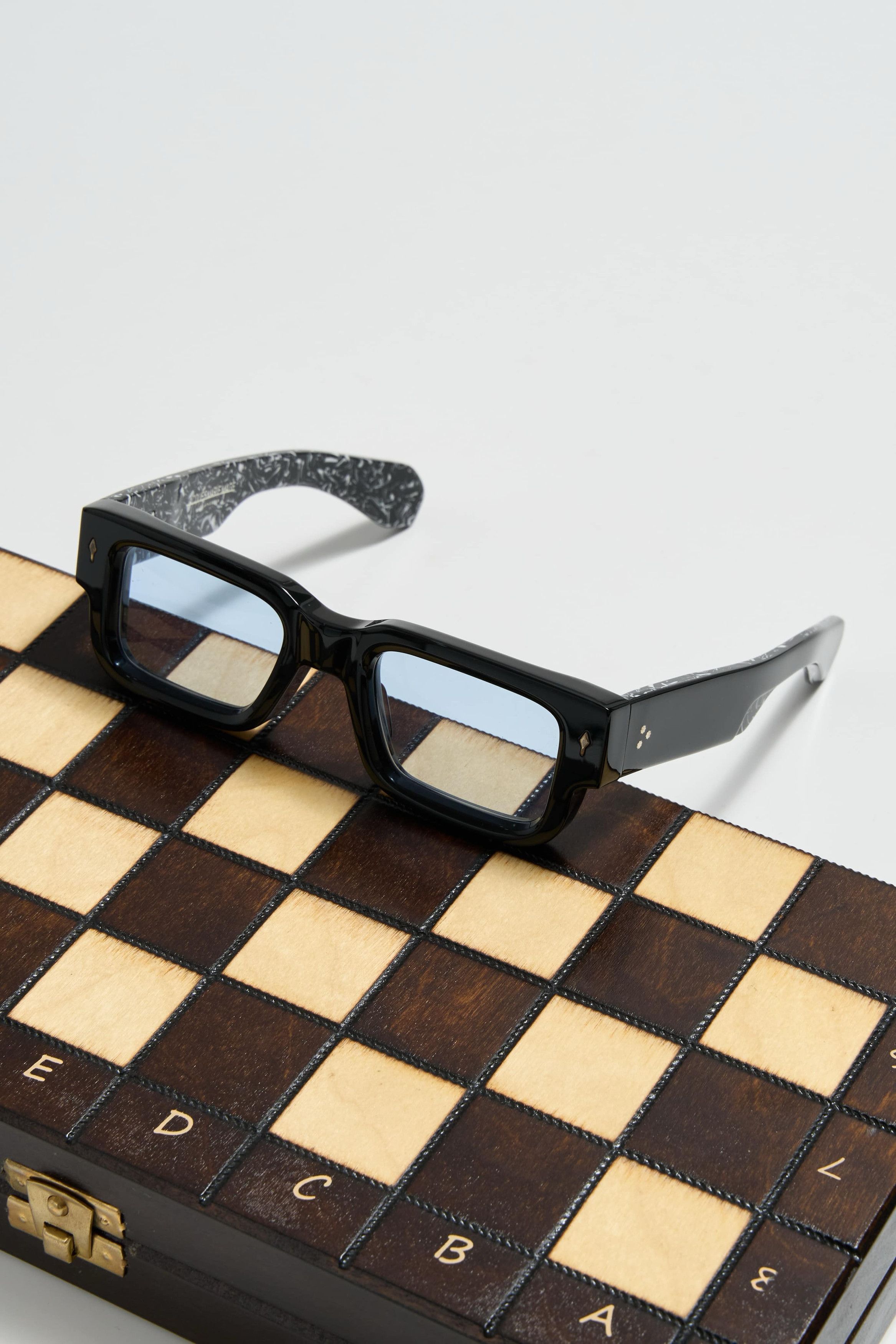 Jacques Marie Mage JACQUES MARIE MAGE ASCARI NERO SUNGLASSES Size ONE SIZE - 1 Thumbnail