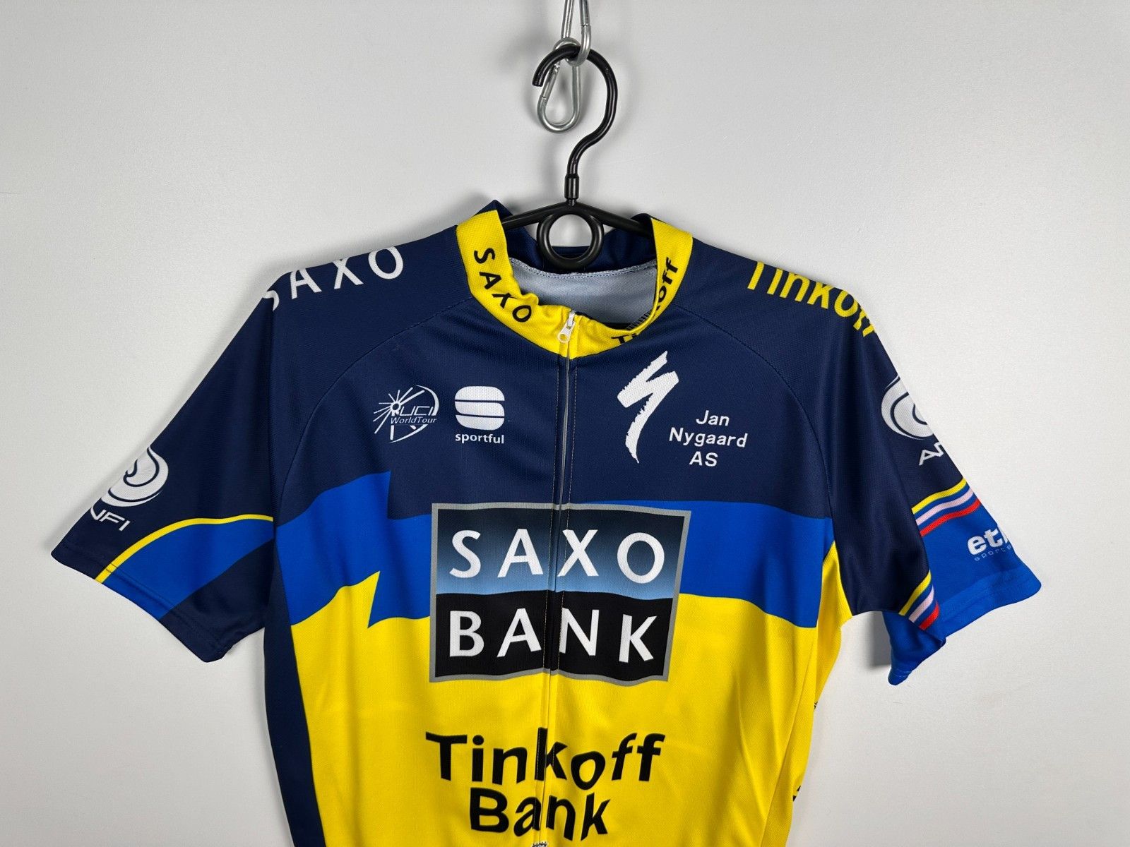 Other UCI Saxo Bank Tinkoff Bank cycling team jersey Sportful XXL Size US XXL / EU 58 / 5 - 2 Thumbnail