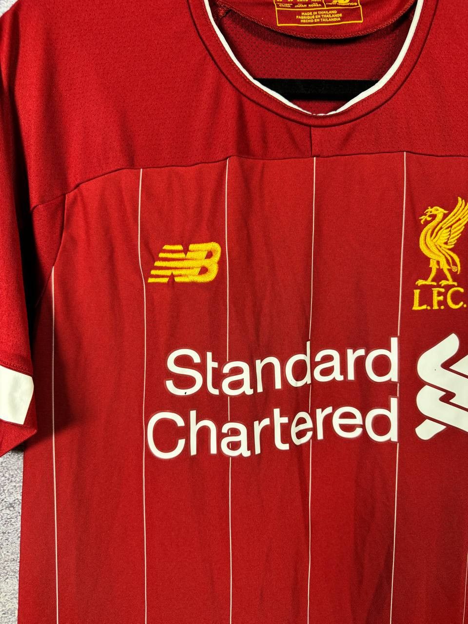 New Balance Vintage Liverpool 2019/20 New Balance Soccer Jersey Size US L / EU 52-54 / 3 - 6 Thumbnail