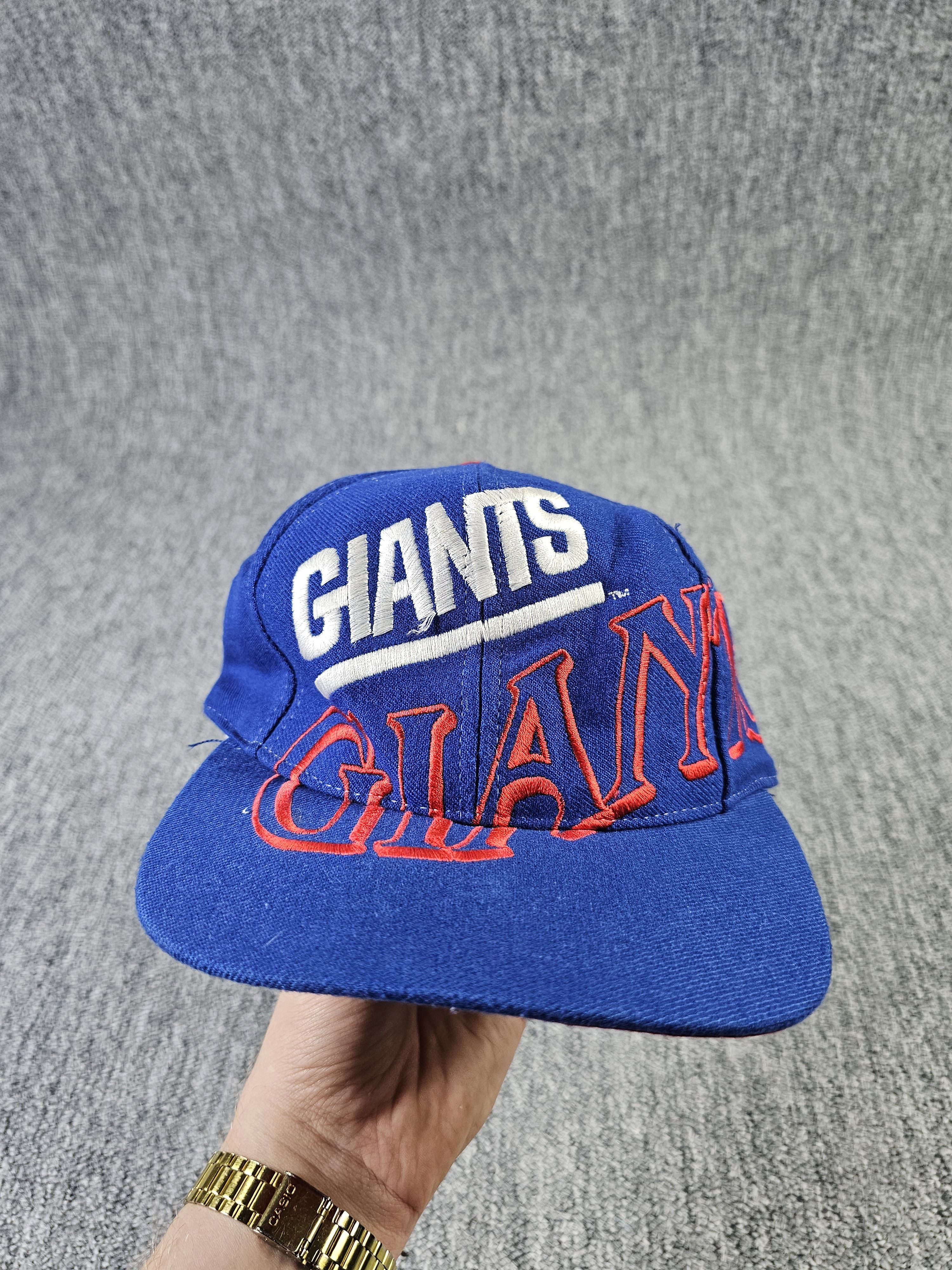 The Game Vintage 90s The Game New York Giants Big Logo Snapback Hat Size ONE SIZE - 2 Thumbnail