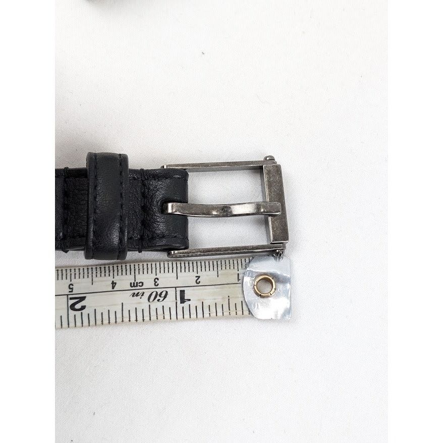 Saint Laurent Paris o1rshd1 Size: 105cm / Belt in Black Size 42 - 11 Thumbnail