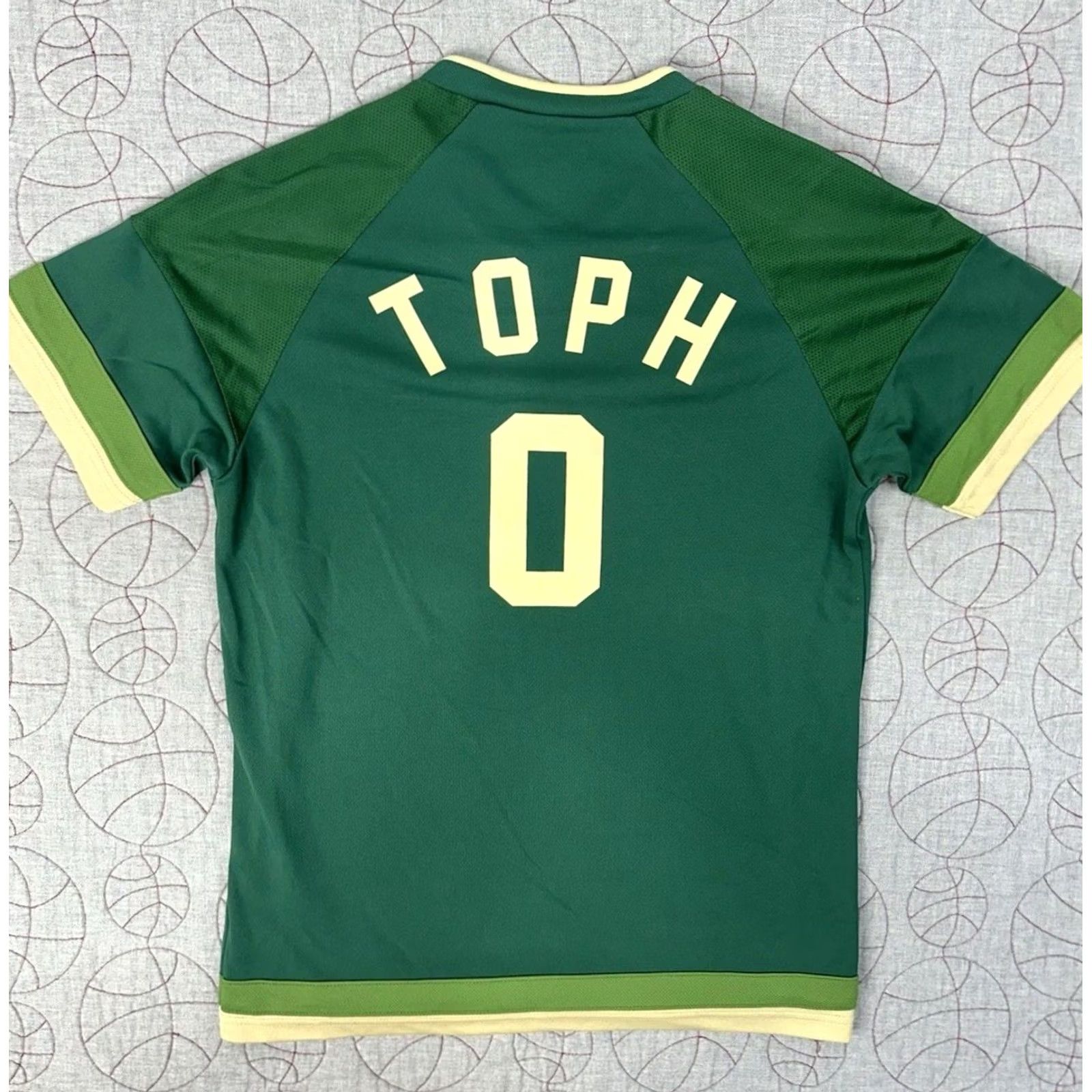 Vintage Earth Top Mens XS Green BoxLunch Avatar Last Airbender Kingdom Toph Jersey Size Size US XS / EU 42 / 0 - 4 Thumbnail