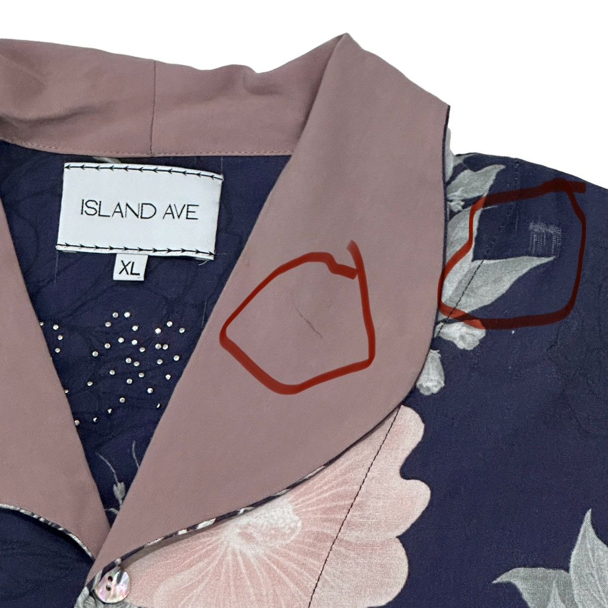 Other Island Ave pearl Embellished Logo Hawaiian Floral Shirt Size US XL / EU 56 / 4 - 5 Thumbnail