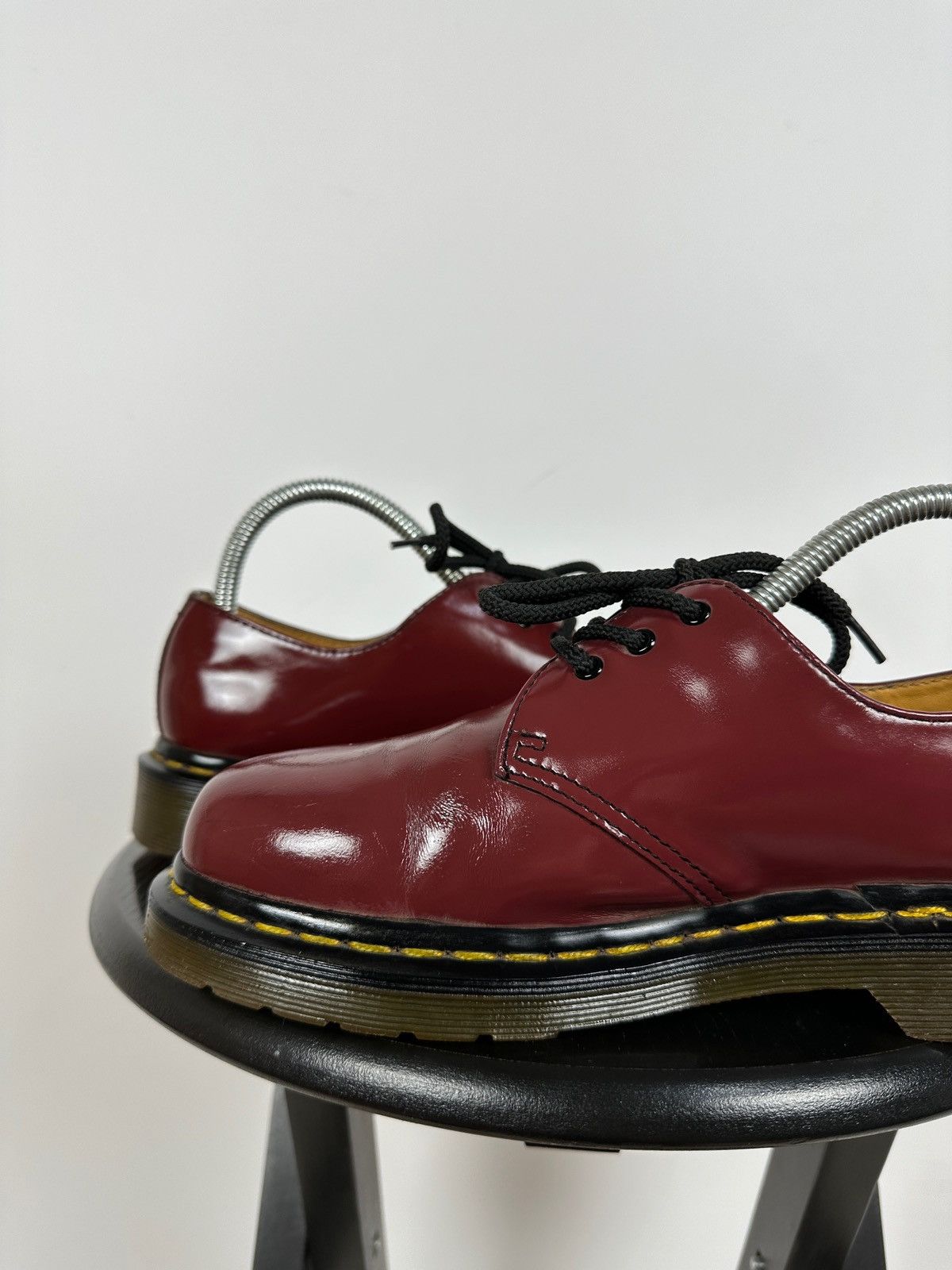 Dr. Martens Dr Martens Cherry Red Leather Oxford Casual Shoes 11838 Size US 7 / IT 37 - 20 Thumbnail