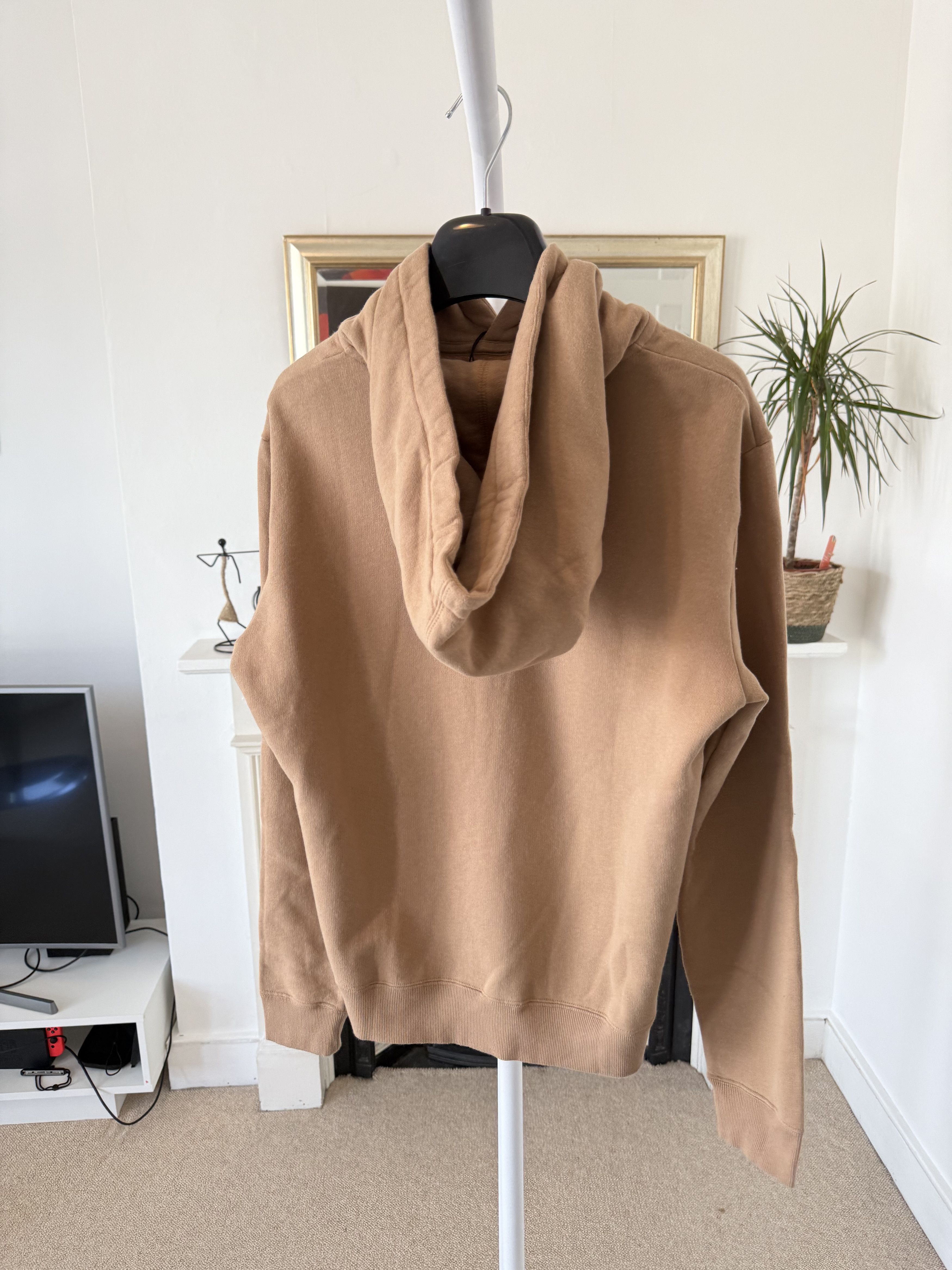 Saint Laurent Paris Saint Laurent Rive Gauche Hoodie Sand Size US XS / EU 42 / 0 - 6 Thumbnail