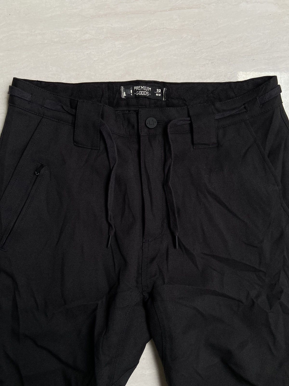 Seditionaries × Tornado Mart L1 GOODS PREMIUM Black Long Pants Size US 33 - 3 Thumbnail