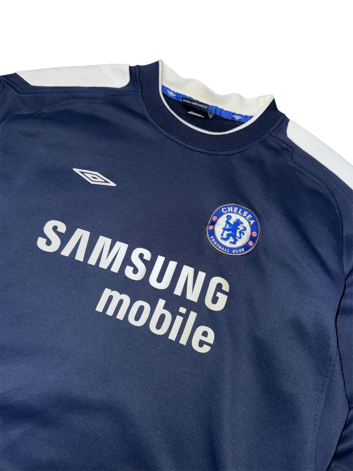 Umbro 2005-06 Chelsea Umbro Sweat Top Size US L / EU 52-54 / 3 - 2 Thumbnail