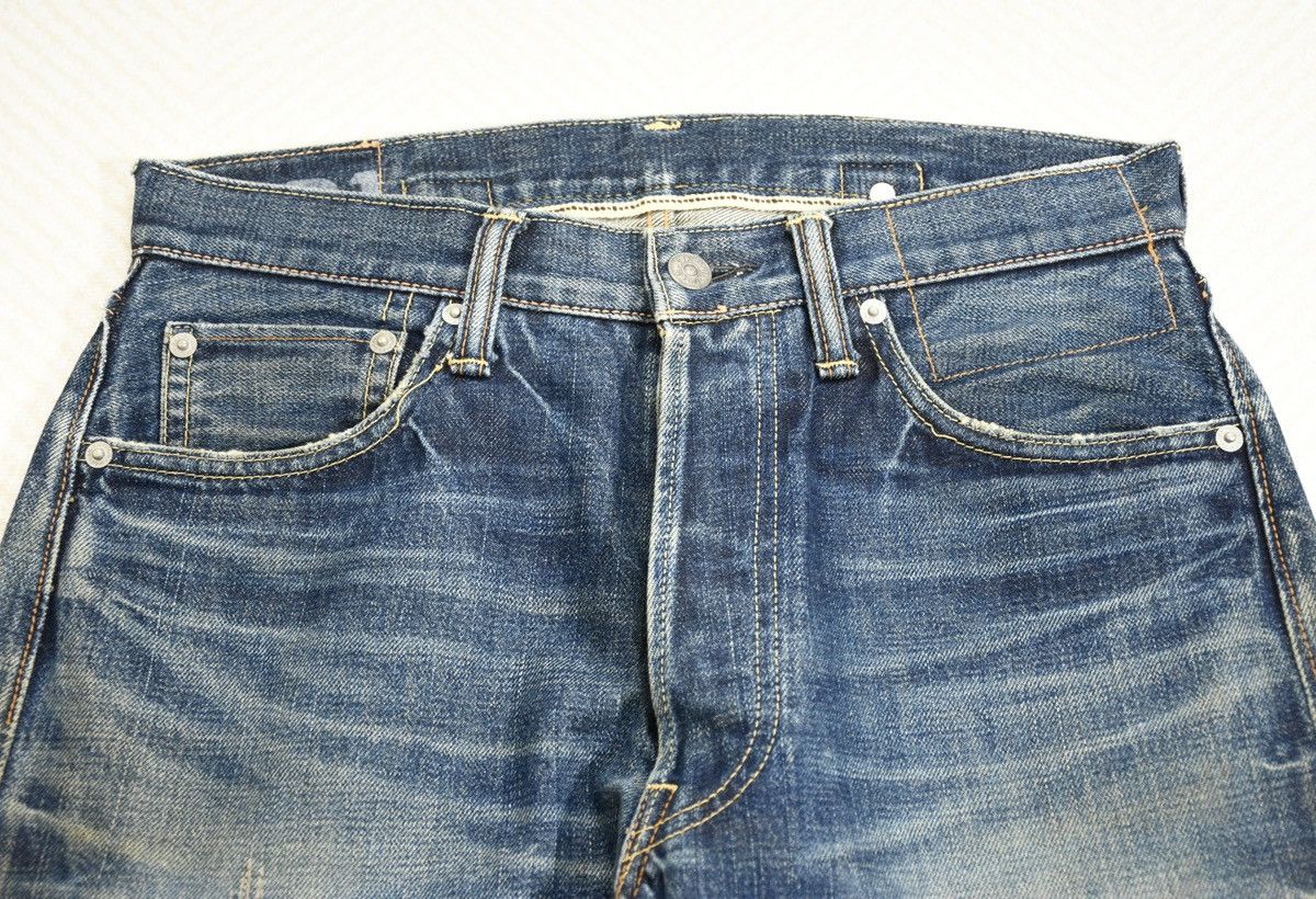 Visvim Visvim Fluxus 00 Damgaed-1 D1 Denim W32L30 Size US 32 / EU 48 - 5 Thumbnail
