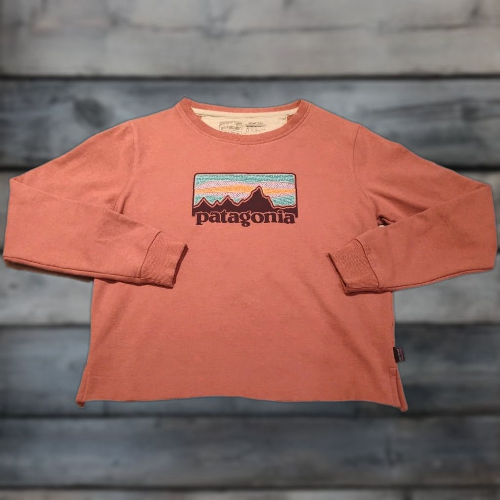 Patagonia Patagonia Solar Rays 73 Uprisal Crew Sweatshirt sz S Women's Pink Fleece Inner Size S / US 4 / IT 40 - 1 Thumbnail