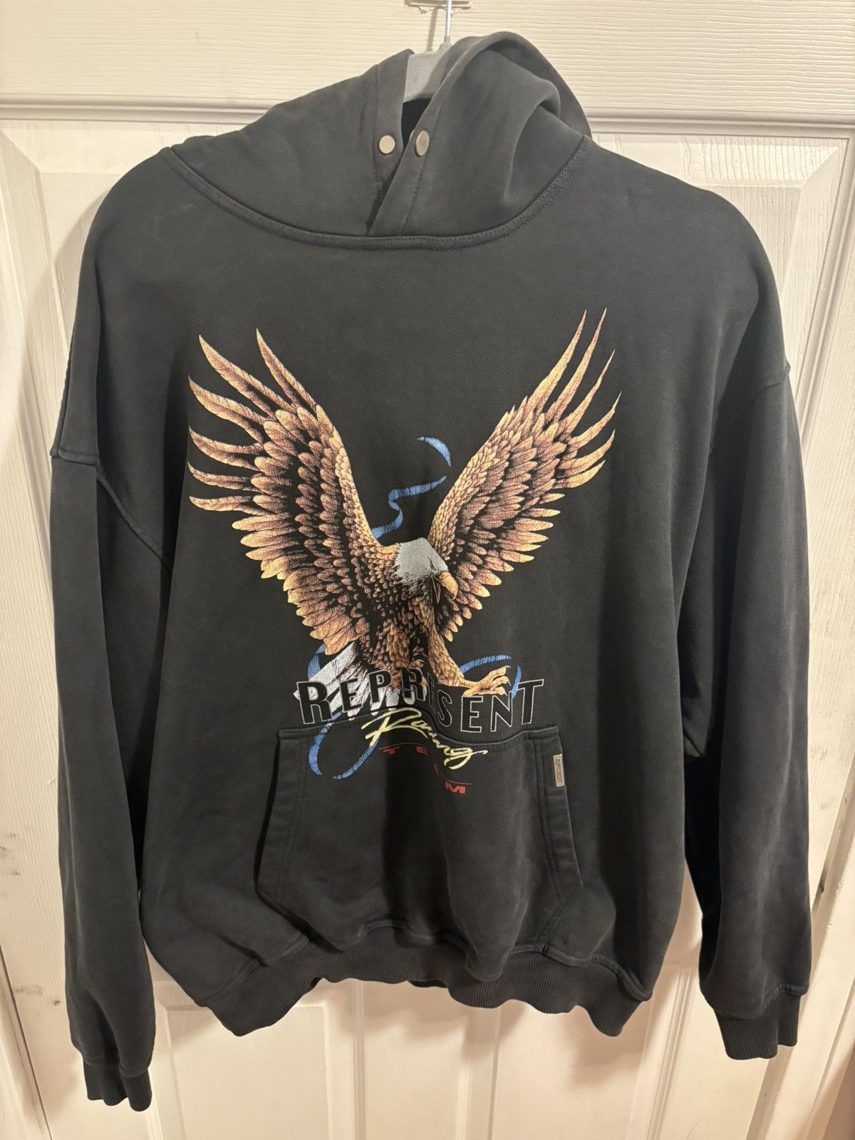 Represent Clo. Represent team racing black vintage hoodie Size US L / EU 52-54 / 3 - 1 Preview