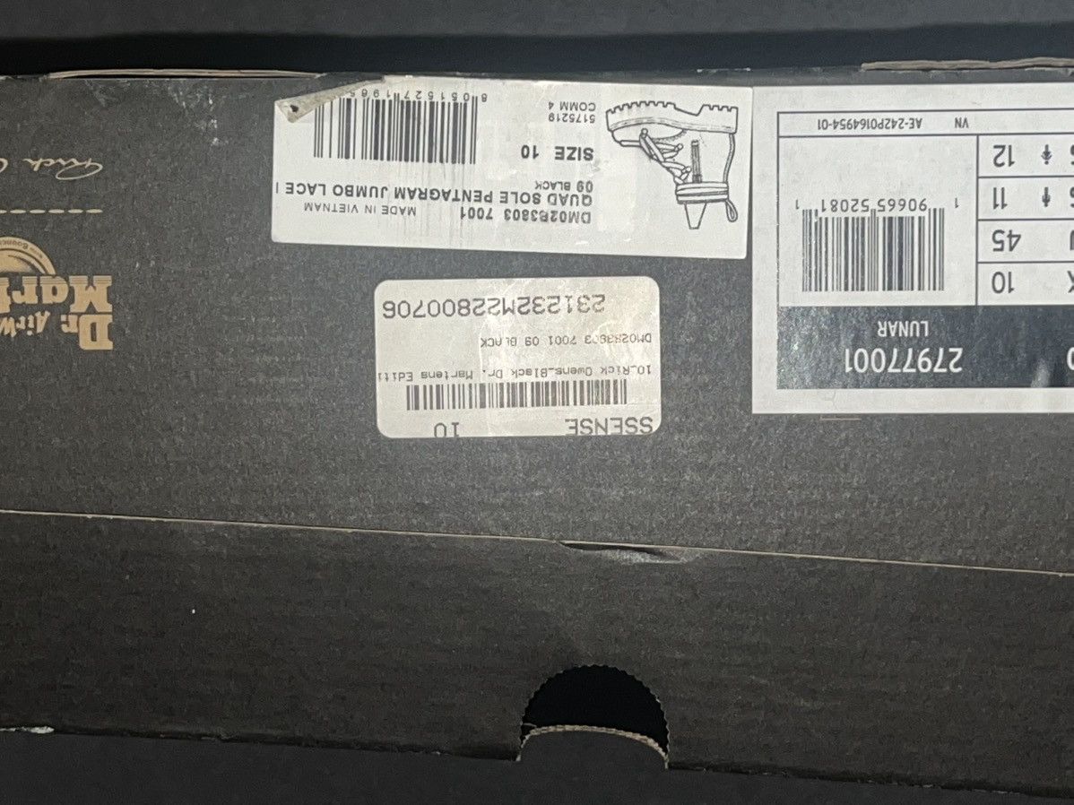Dr. Martens × Rick Owens Rick Owens x Dr. Martens Pentagram Boots Size US 11 / EU 44 - 7 Thumbnail