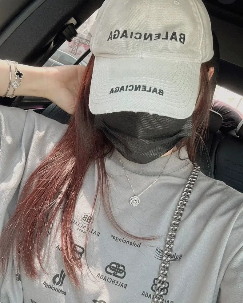 Balenciaga Balenciaga 24ss destruction logo cap Size ONE SIZE - 9 Thumbnail