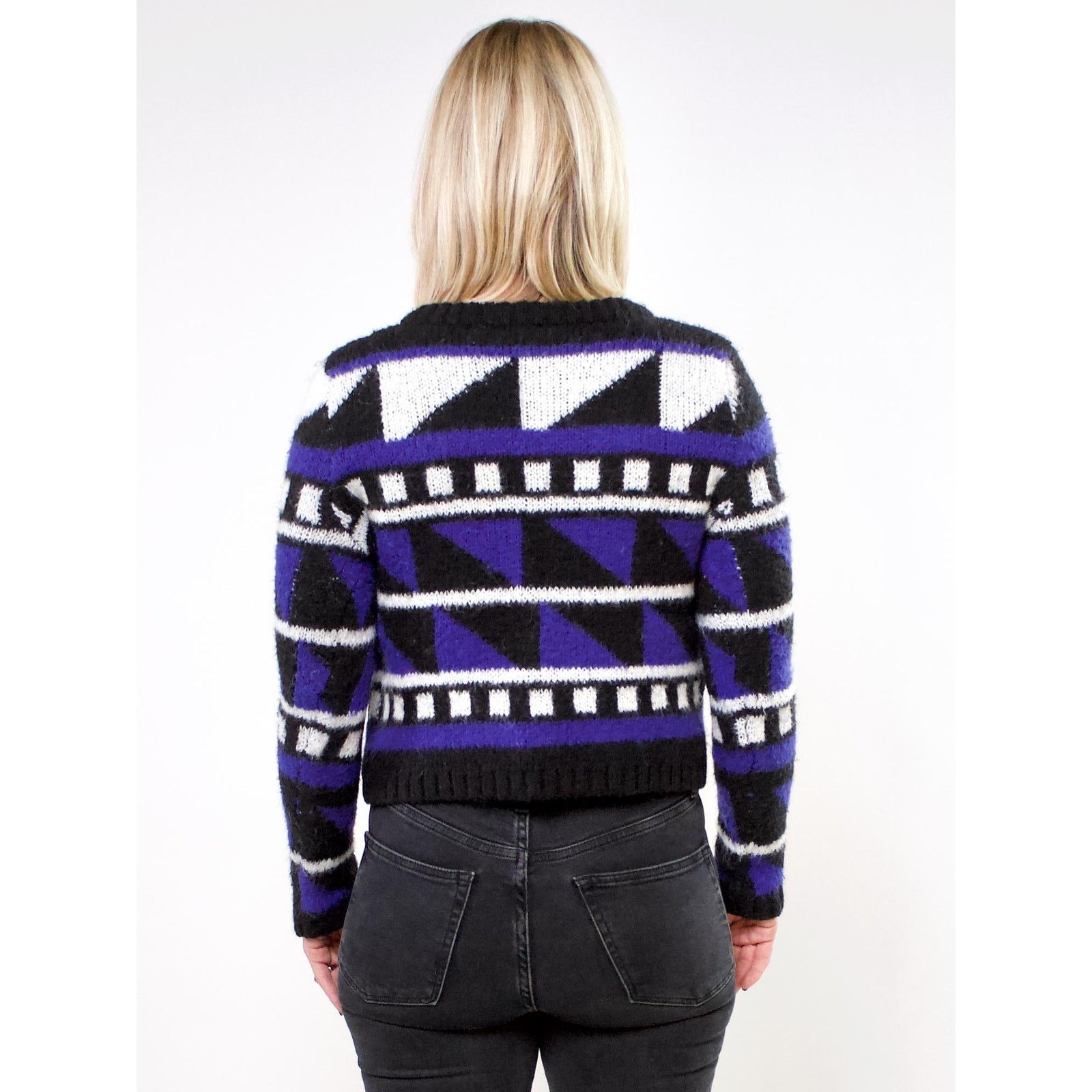 Hunter Bell Hunter Bell Jasmine Cropped Wool Blend Sweater Size S / US 4 / IT 40 - 2 Thumbnail