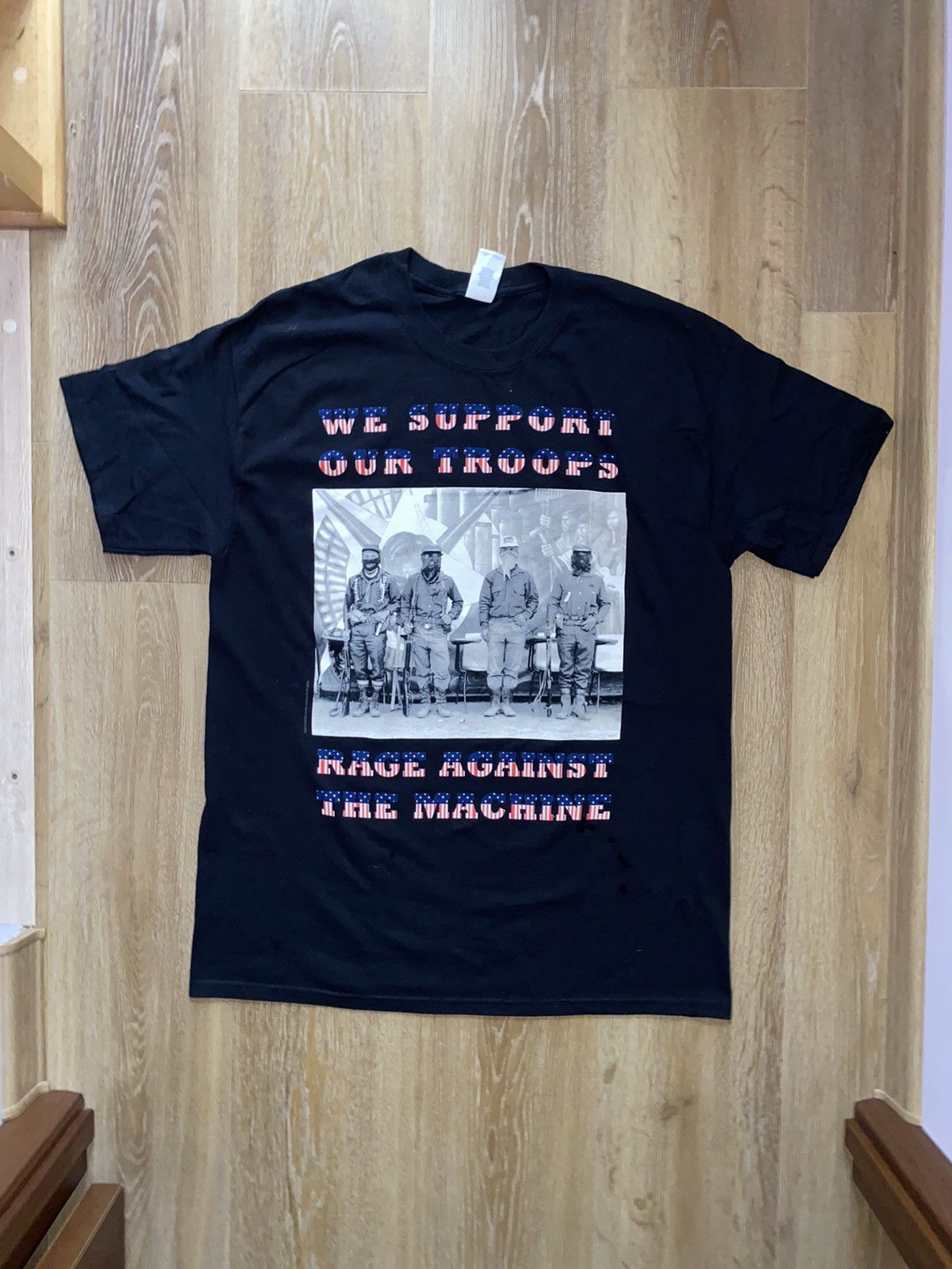 Rage Against The Machine We Support Our Troops Band T-Shirt