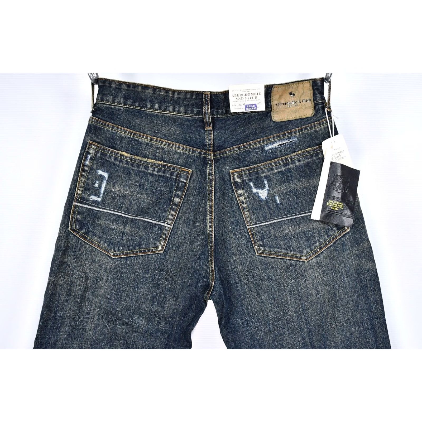 Abercrombie & Fitch VTG Abercrombie & Fitch The Kilburn Low Rise Bootcut Jeans Mens W32 L32 Blue Size US 32 / EU 48 - 6 Thumbnail