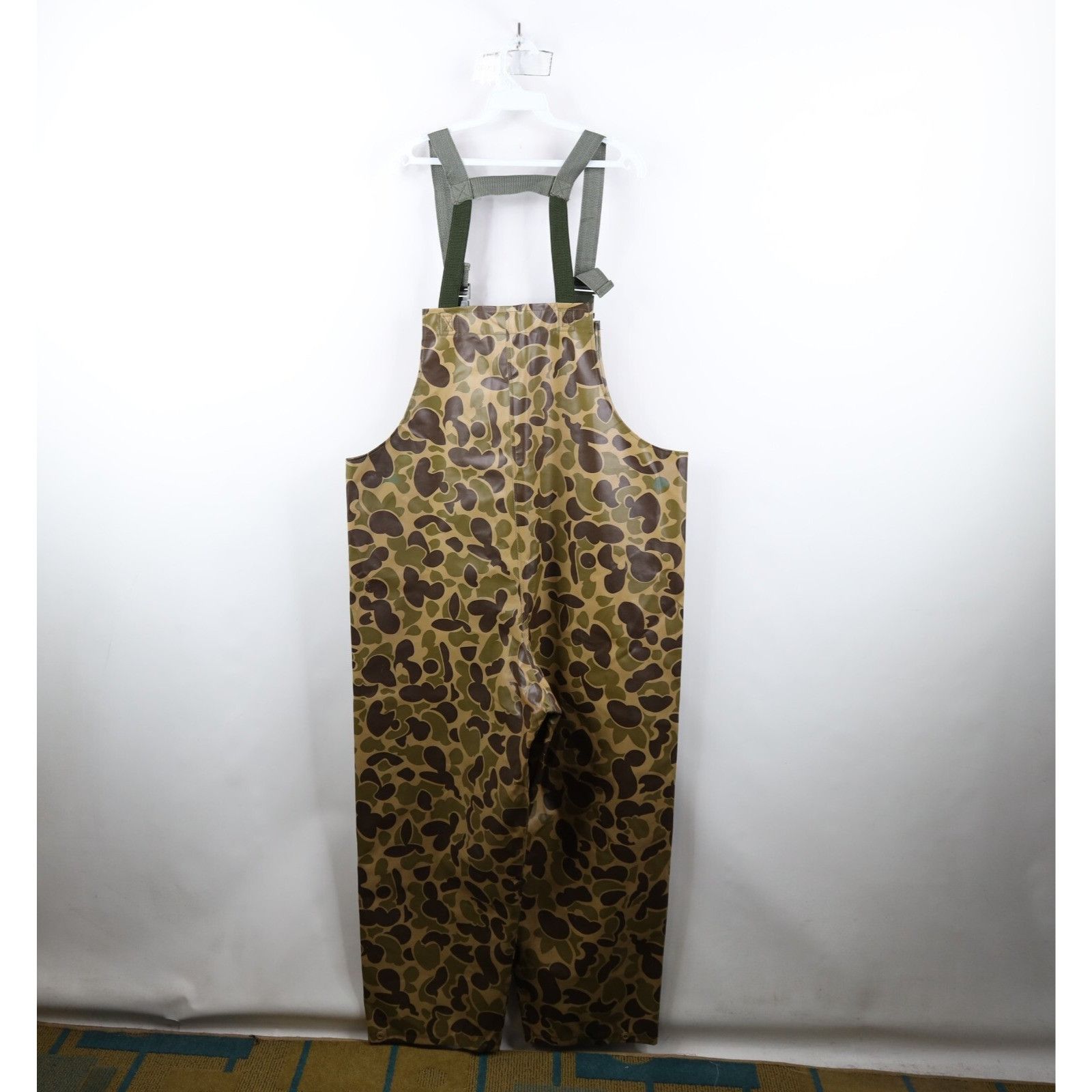 Vintage Vintage 70s Streetwear Waterproof Duck Camouflage Overalls Size US 36 / EU 52 - 17 Thumbnail