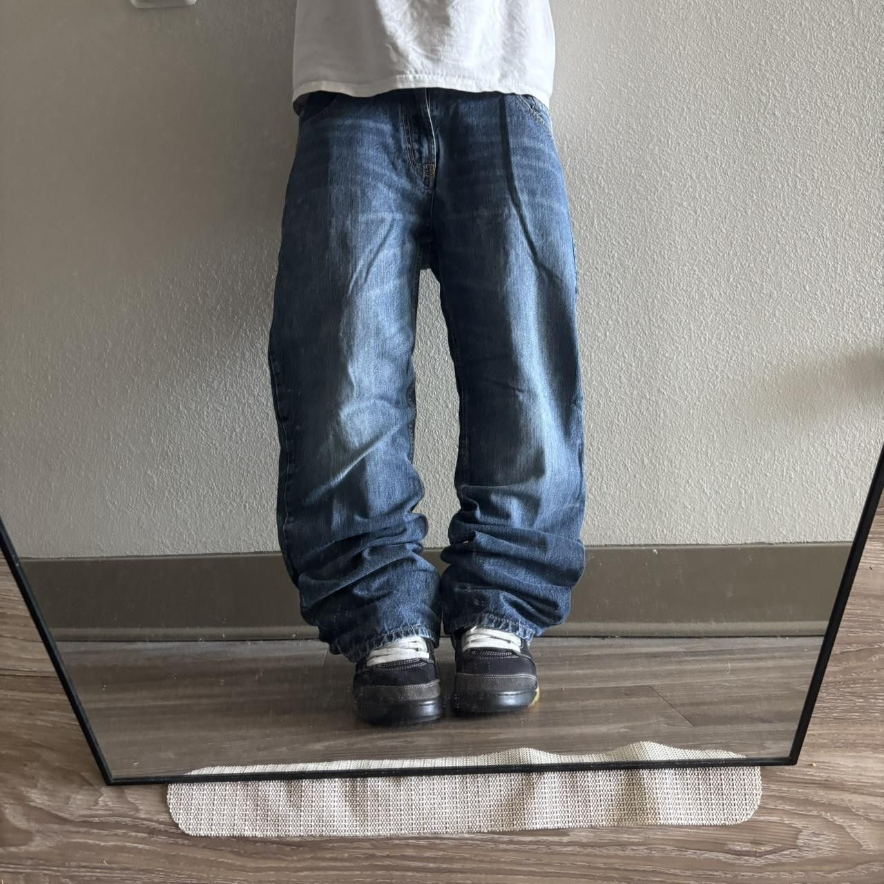 Aeropostale Crazy Vintage Y2K/2000s Grunge Aeropostale Bootcut Denim Jeans! 32x32 Size US 32 / EU 48 - 1 Thumbnail