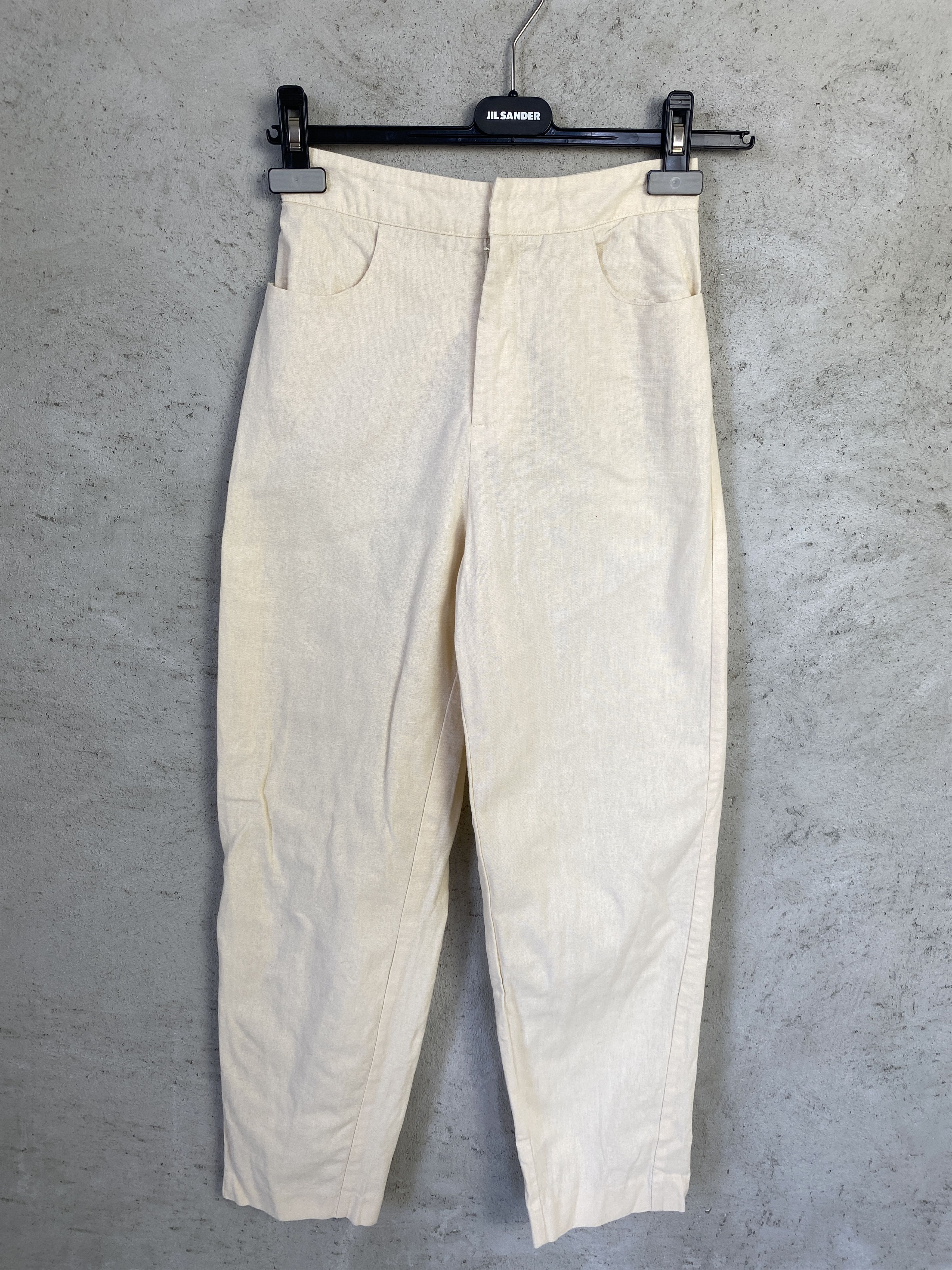 Toteme Toteme cotton linen casual pants formal Size 23" - 1 Thumbnail