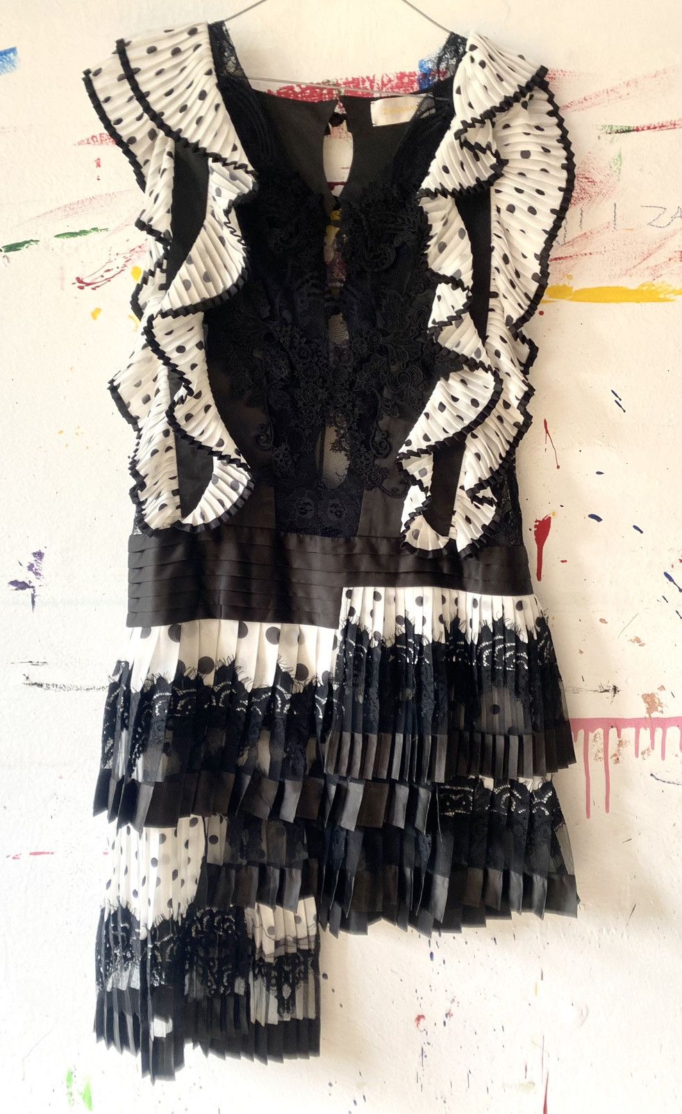Zimmermann Black & white Zimmermann dress with elegant exclusive Size S / US 4 / IT 40 - 10 Thumbnail