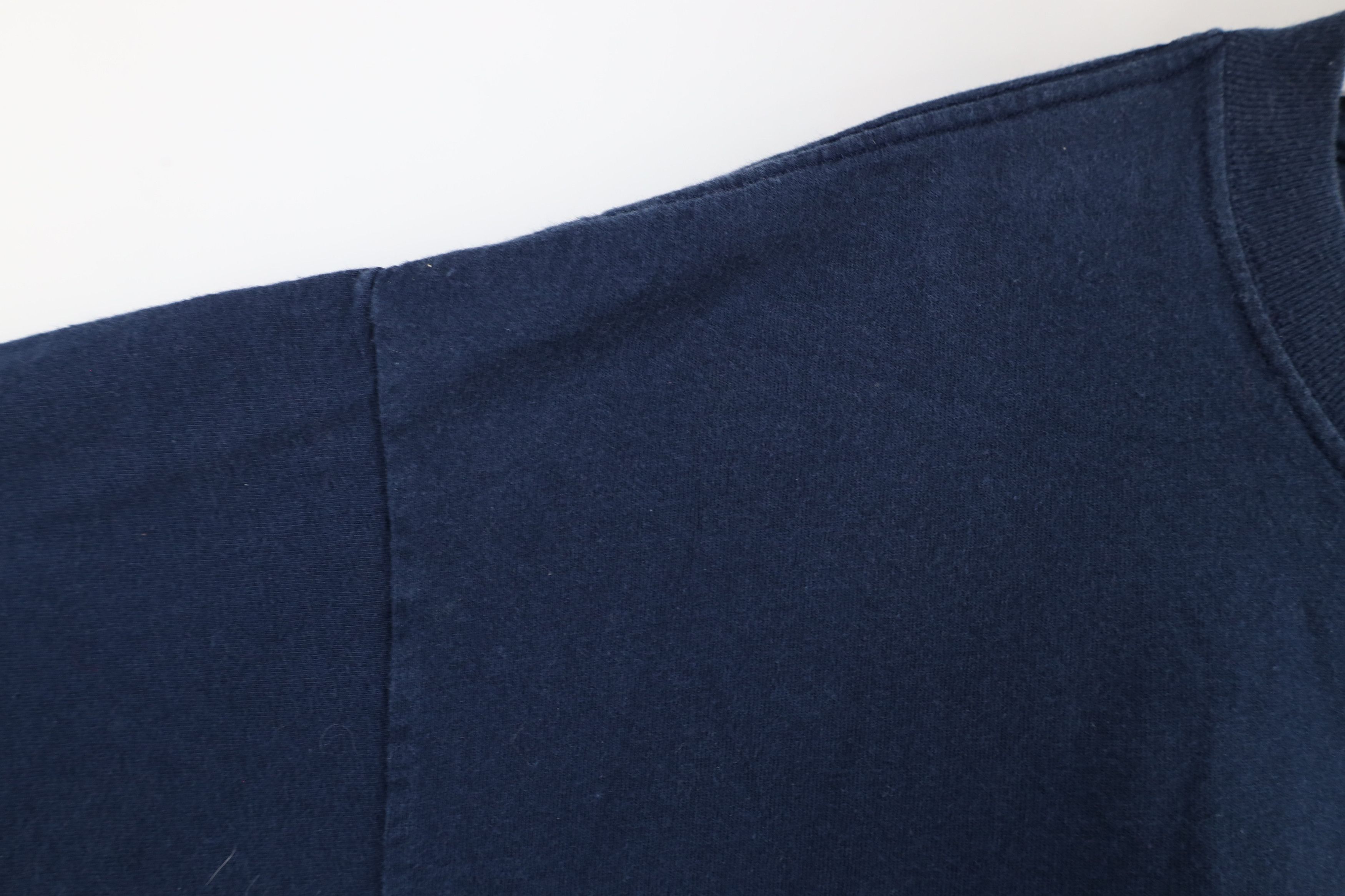 Levi's × Vintage Vintage Y2K Levis Script Short Sleeve T-Shirt Navy Blue Size US XL / EU 56 / 4 - 8 Thumbnail