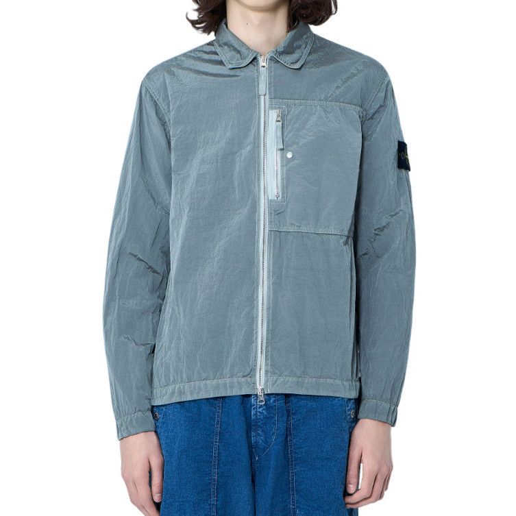 Stone Island STONE ISLAND Gray Lightweight Technical Jacket New & Authent Size US L / EU 52-54 / 3 - 1 Preview