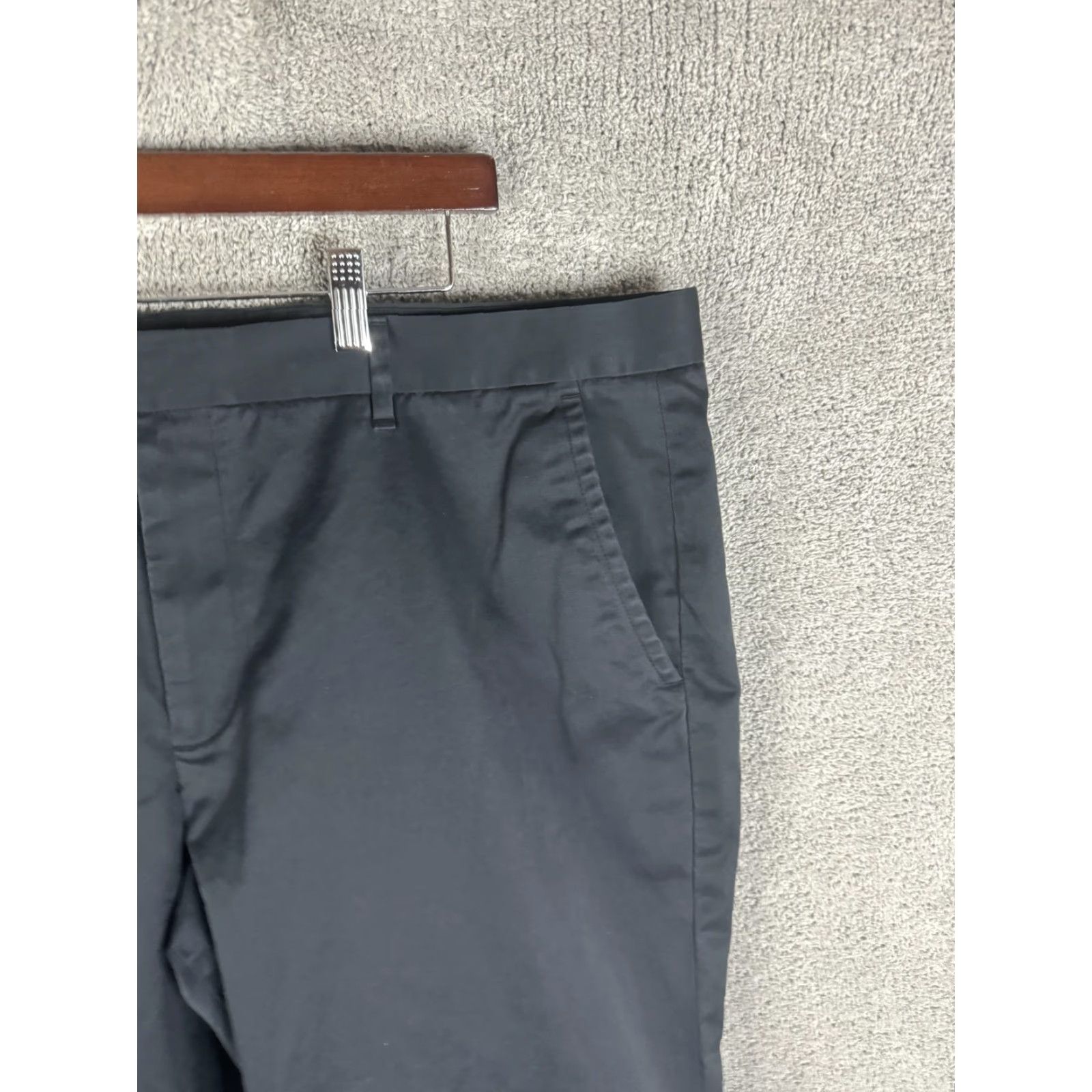Bonobos Bonobos Pants Mens 40x34 Black Weekday Warriors Tuesday Chino Dress Casual Pants Size US 40 / EU 56 - 3 Thumbnail