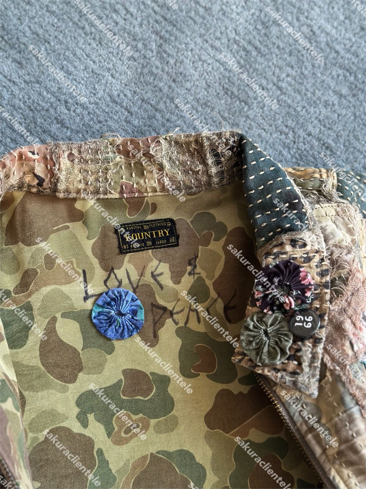 Kapital Kapital Multi-Camo Mix Boro Jacket Size US L / EU 52-54 / 3 - 4 Thumbnail