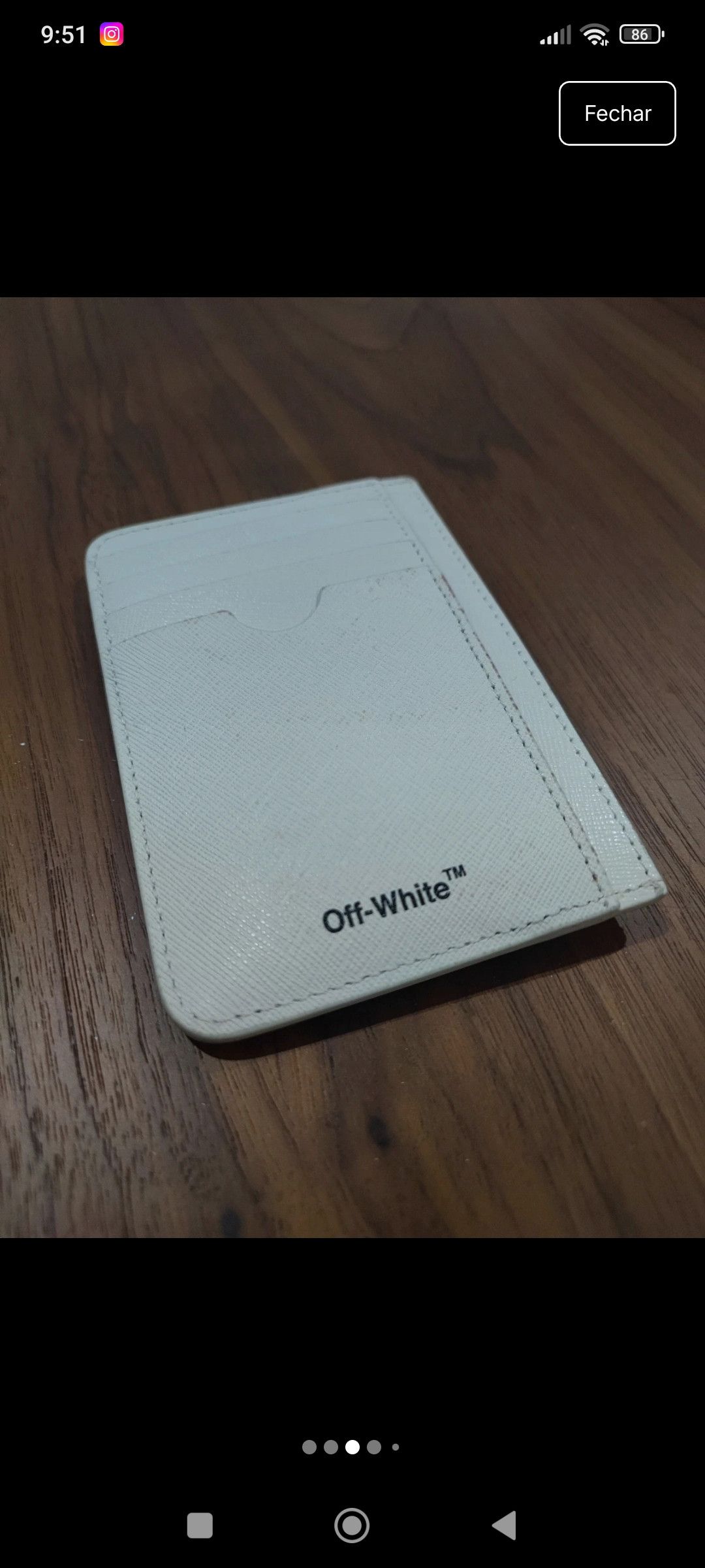 Off-White off white permanent collection card holder Size ONE SIZE - 3 Thumbnail