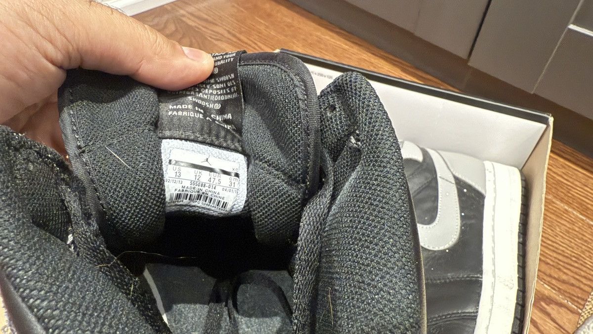 Jordan Brand × Nike Jordan 1 Retro High OG ‘Shadow’ 2017 Size US 13 / EU 46 - 12 Thumbnail