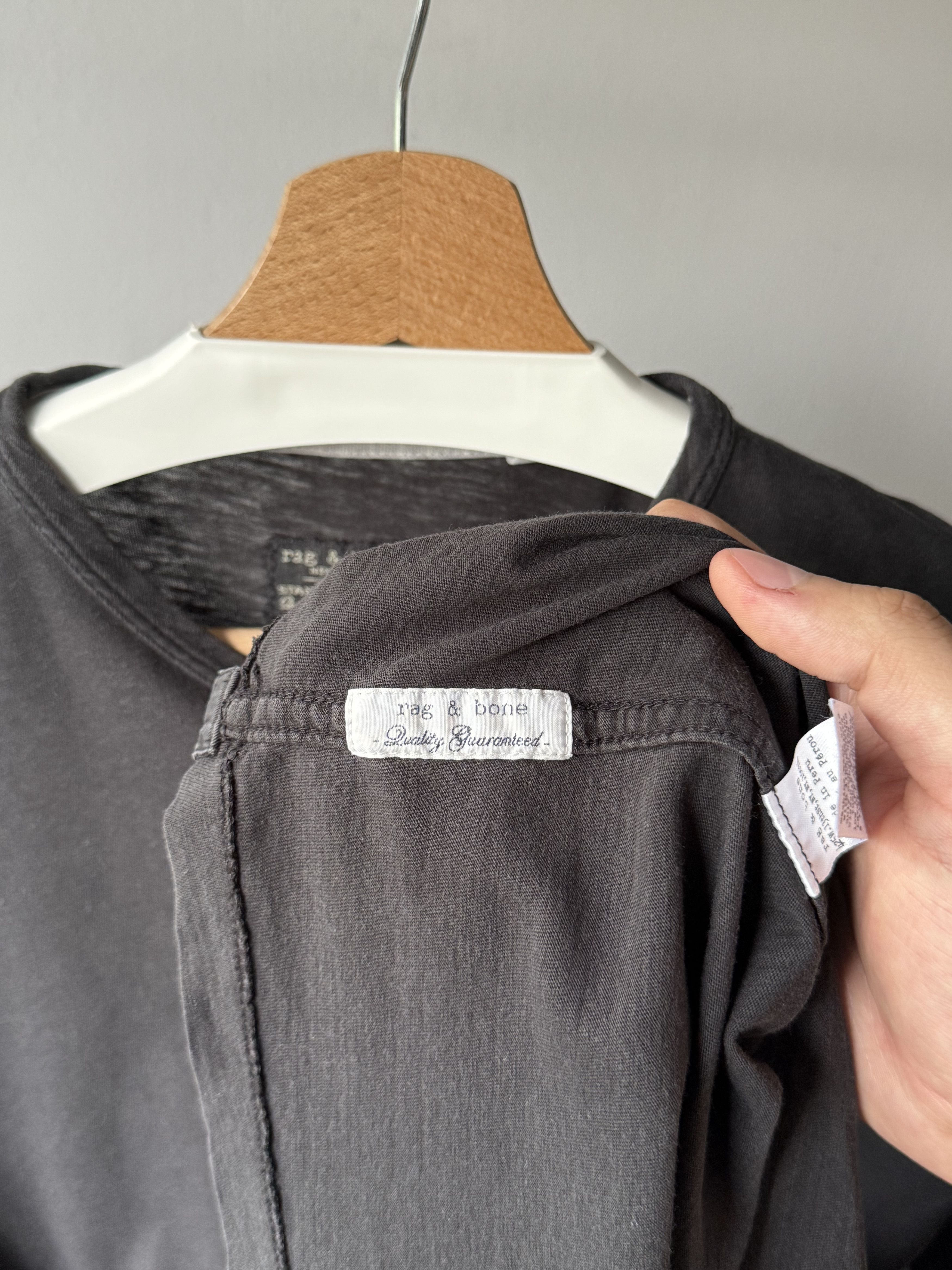 Rag & Bone Rag & Bone New York Standard Issue Crew Long Sleeve T-Shirt Size US S / EU 44-46 / 1 - 16 Thumbnail