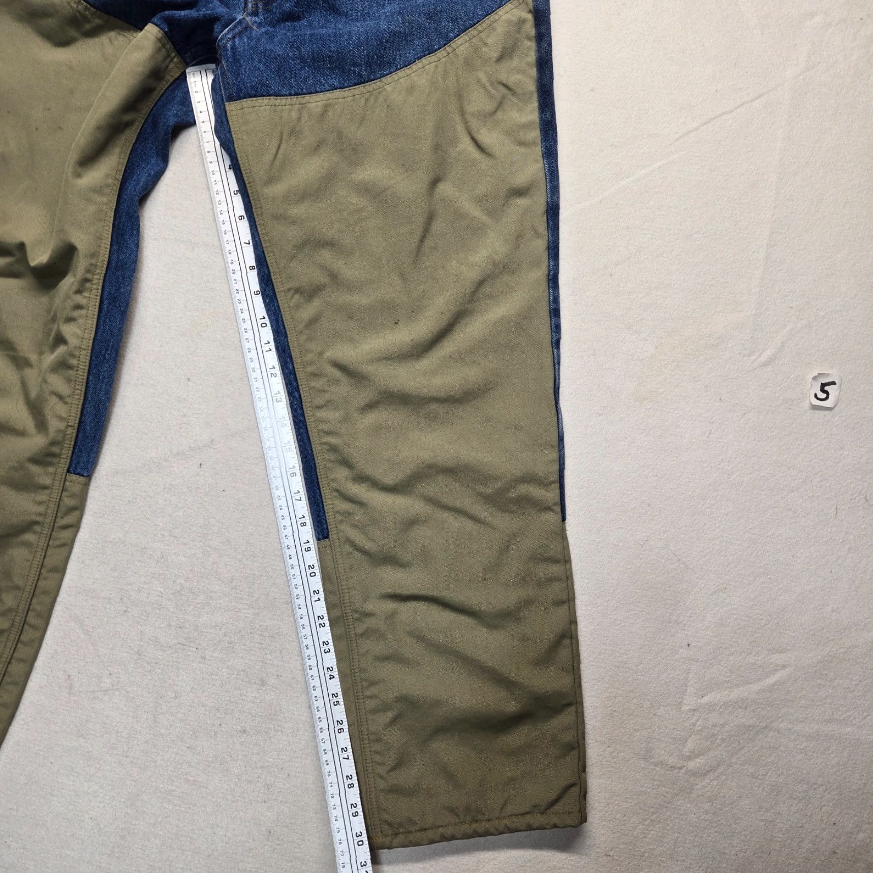 Vintage VINTAGE Cabela's Denim Jeans Pants 38x34 Men Outdoor Hunting Casual Blue 90s Size US 38 / EU 54 - 6 Thumbnail