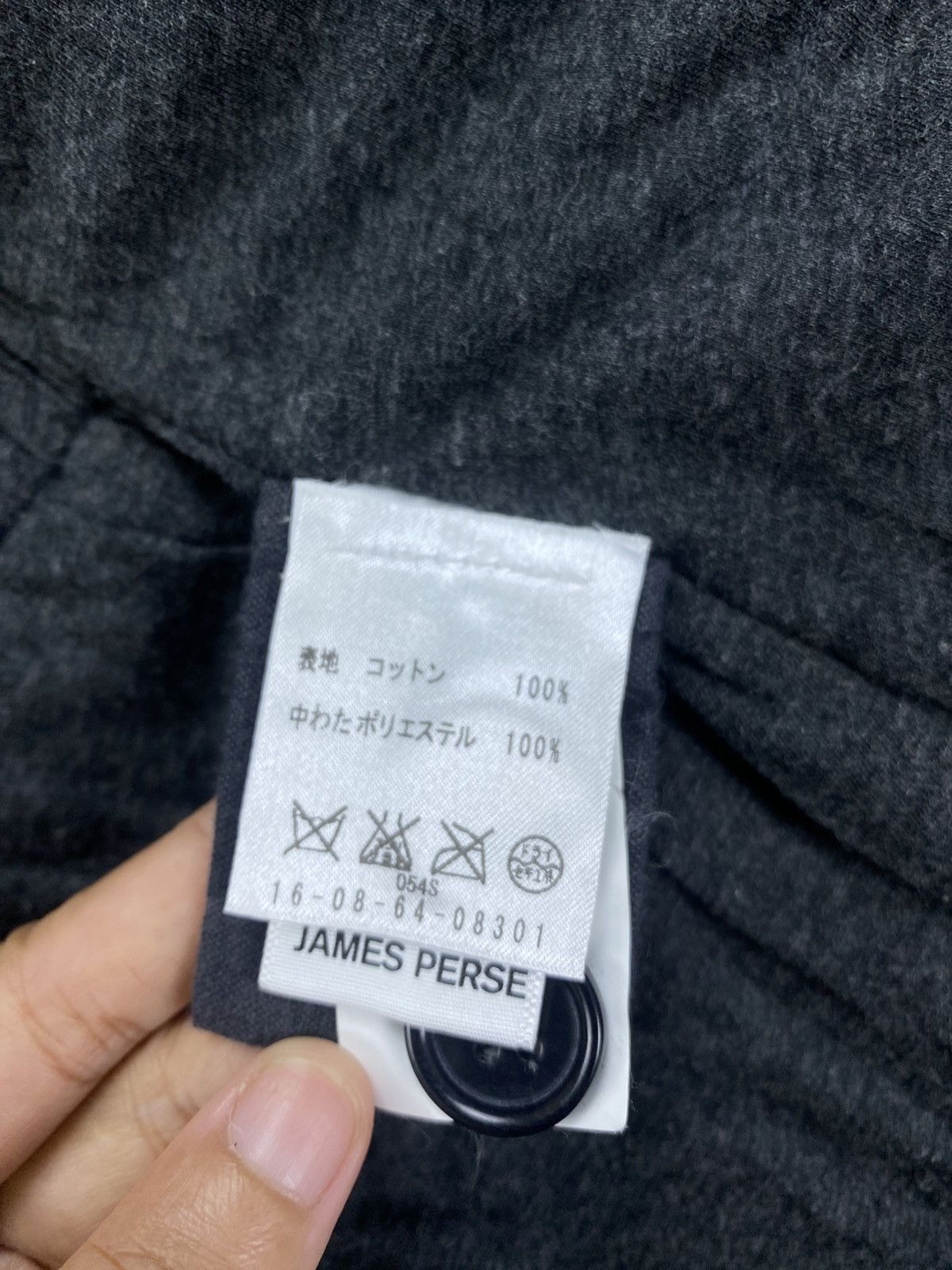 James Perse Vintage James Perse Black Funnel Neck Buttoned Jacket Size US S / EU 44-46 / 1 - 10 Thumbnail