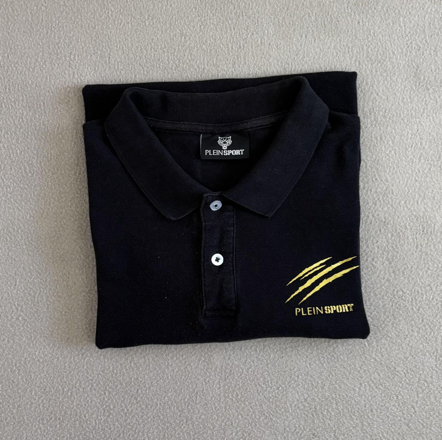 Philipp Plein Plein Sport Black Polo Medium Size US M / EU 48-50 / 2 - 16 Thumbnail
