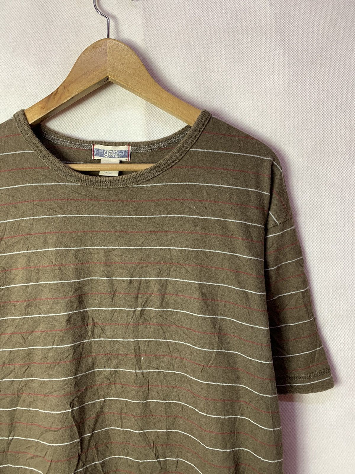 Gap 🔥GAP Stripes Streetwear Tee Size US XL / EU 56 / 4 - 2 Thumbnail