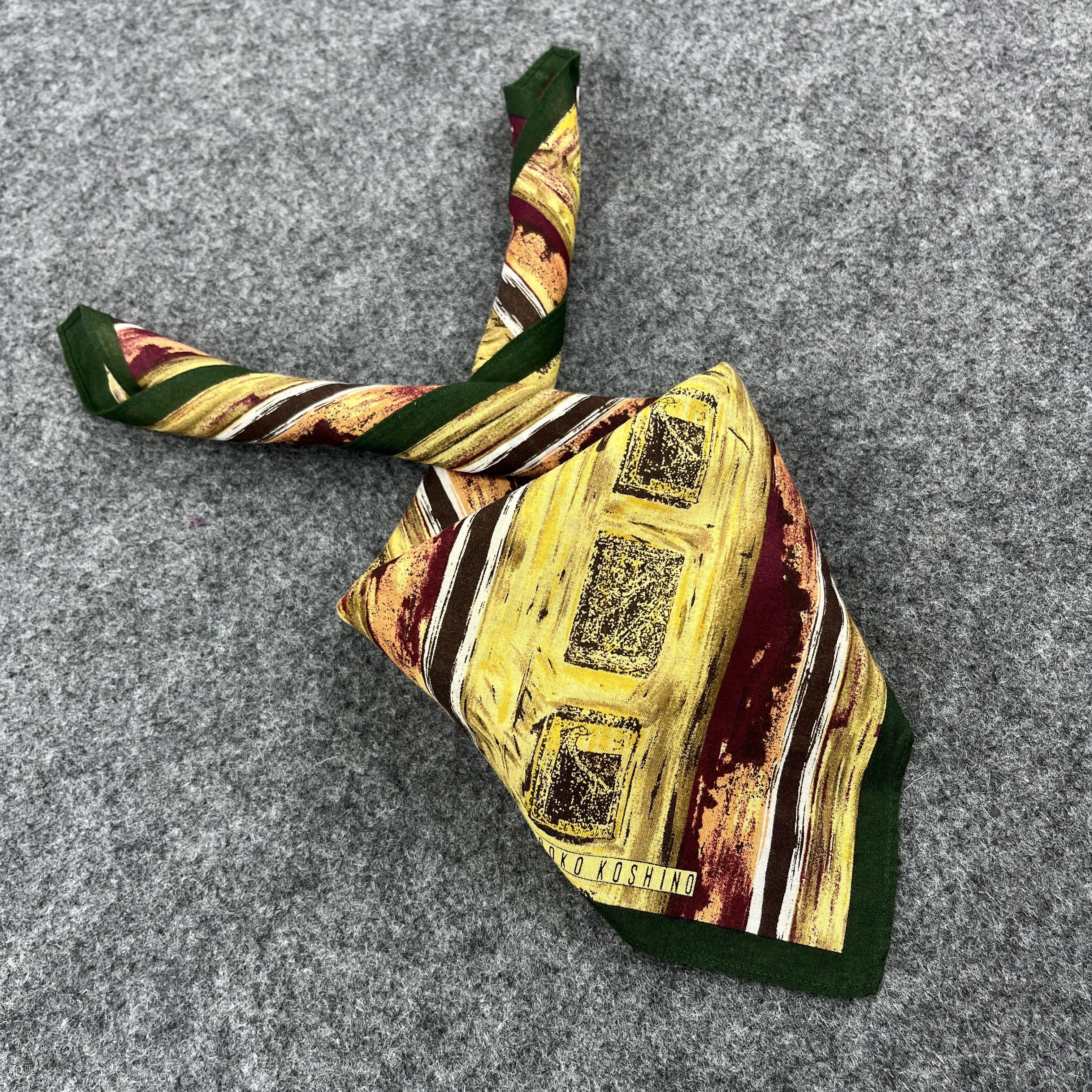 Hiroko Koshino Homme Hiroko Koshino Handkerchief / Bandana / Neckerchief B620 Size ONE SIZE - 1 Thumbnail