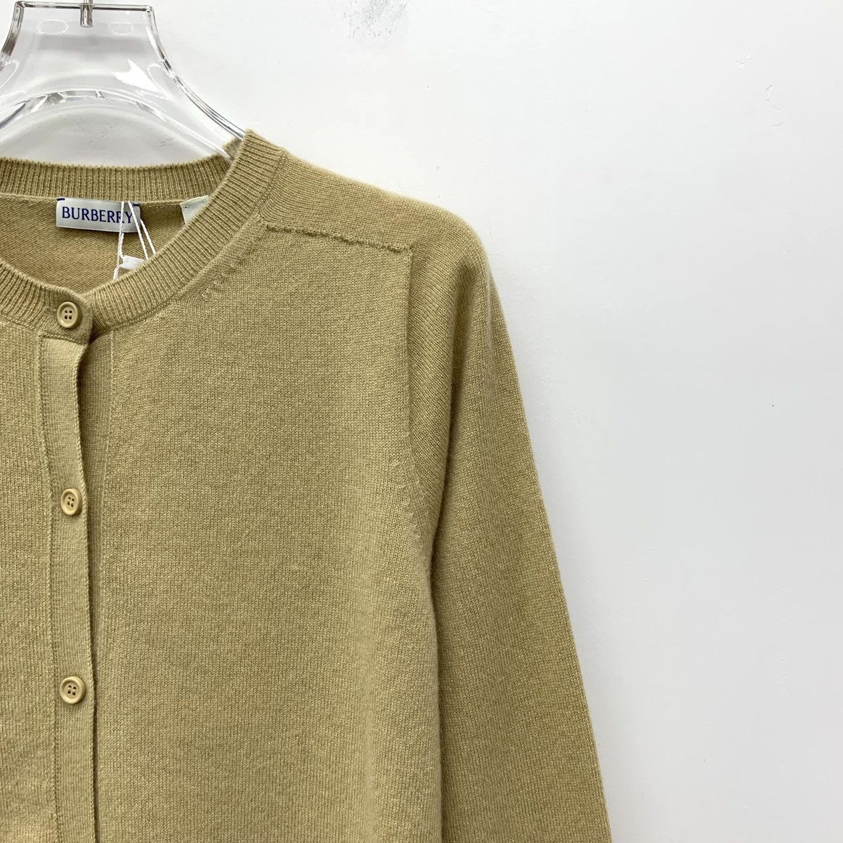 Burberry Burberry Brown Cashmere Long Sleeve Knit Cardigan Coat K26WX Size XS / US 0-2 / IT 36-38 - 3 Thumbnail
