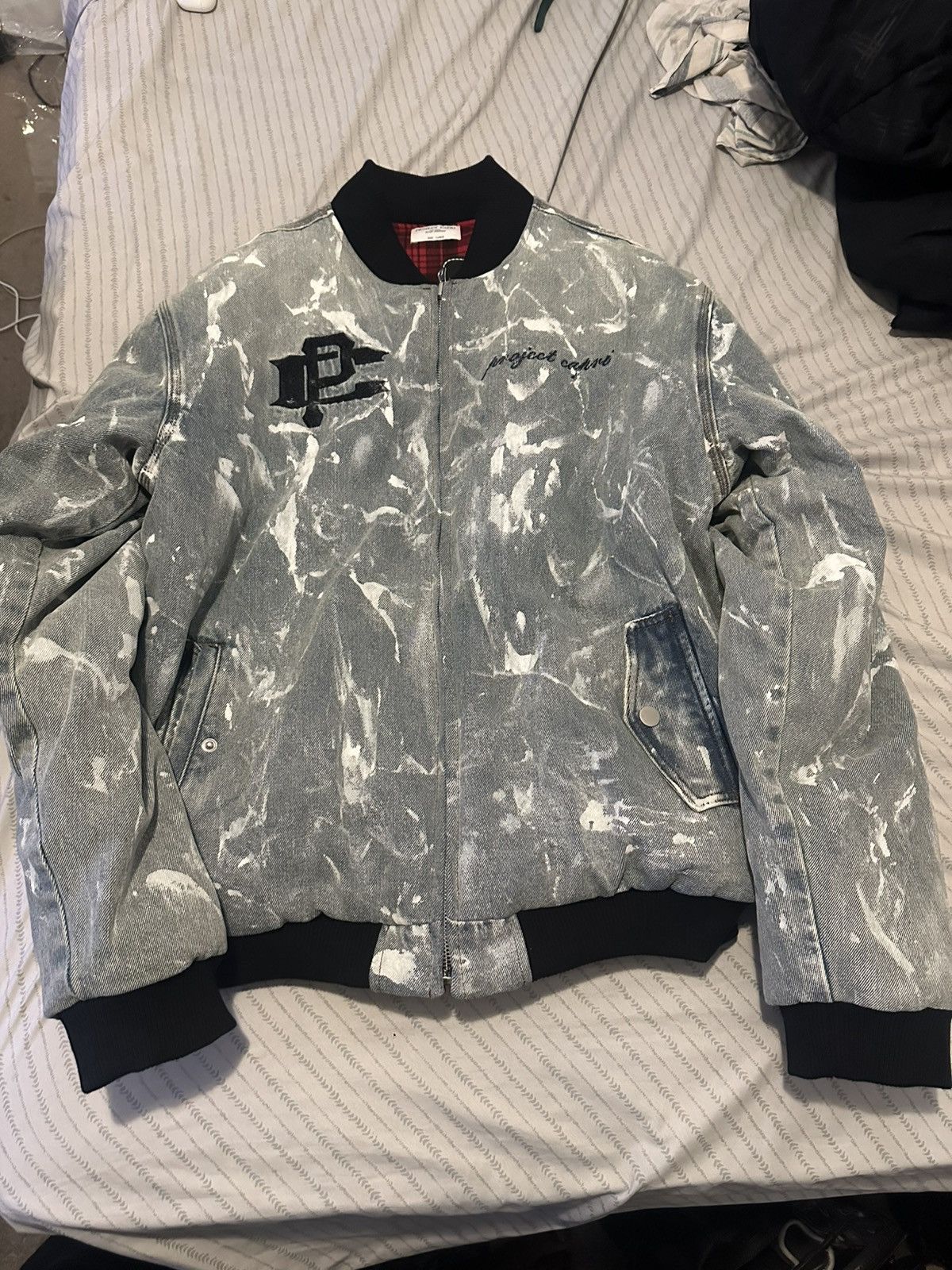 Other Project capri Reverse graffiti bomber jacket Size US L / EU 52-54 / 3 - 1 Thumbnail