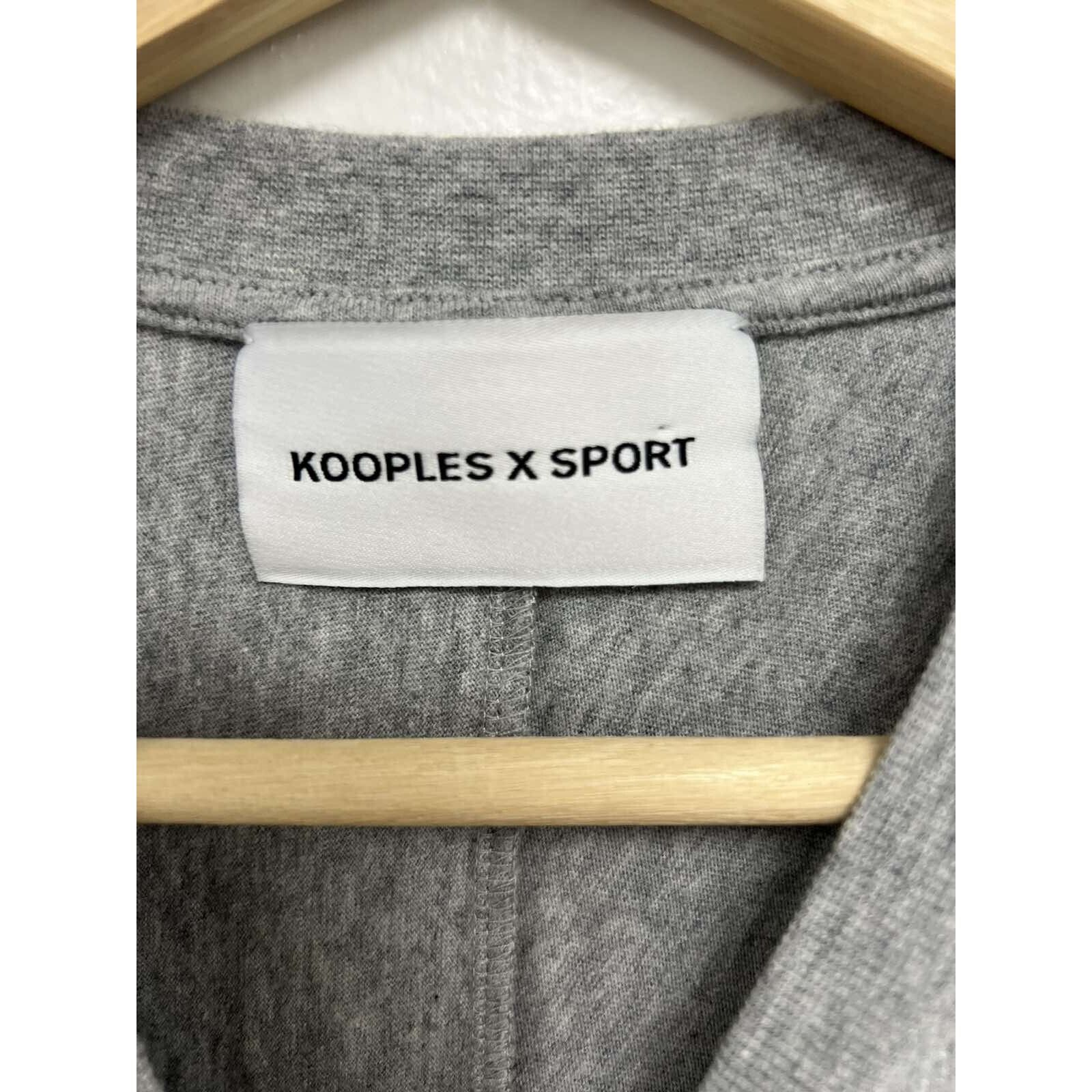 The Kooples THE KOOPLES Paris Sport Y2K COTTON T-SHIRT Size M A002026 Size M / US 6-8 / IT 42-44 - 10 Thumbnail