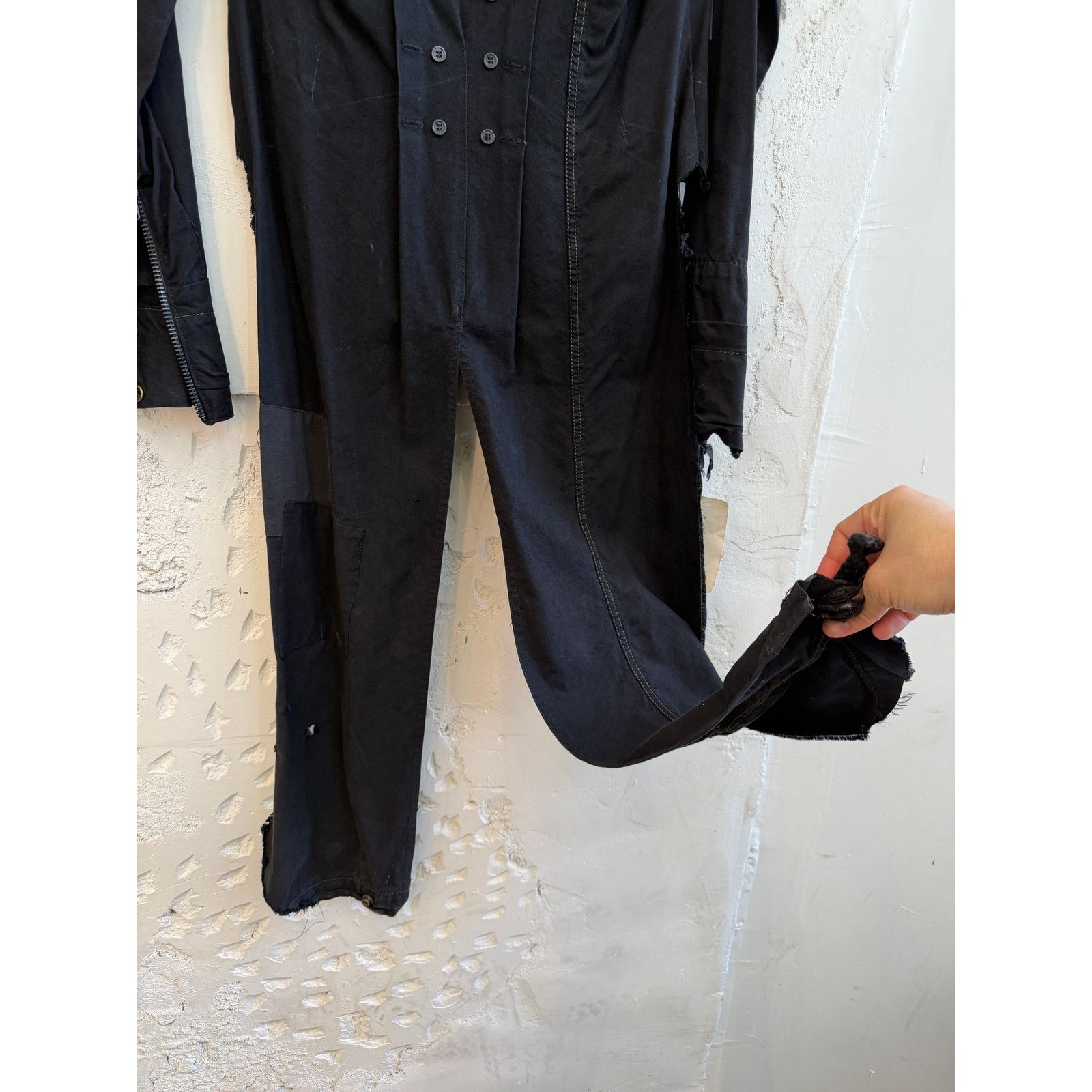 Greg Lauren Greg Lauren SS15 SAMPLE Tent Zip Front Studio Shirt Tails Size L / US 10 / IT 46 - 6 Thumbnail