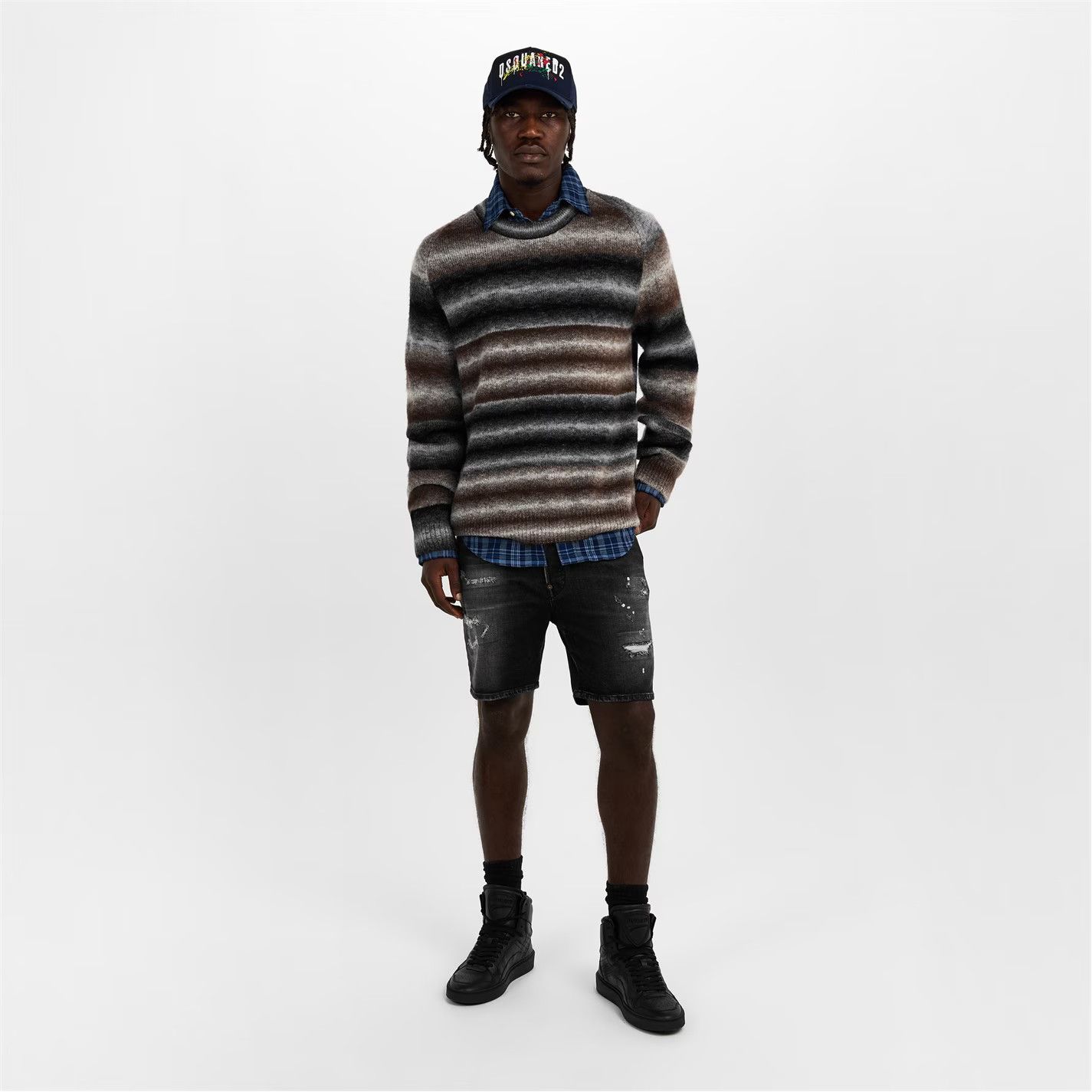 Dsquared2 o1g2r1mq0426 Shorts in Black Size US 38 / EU 54 - 6 Thumbnail